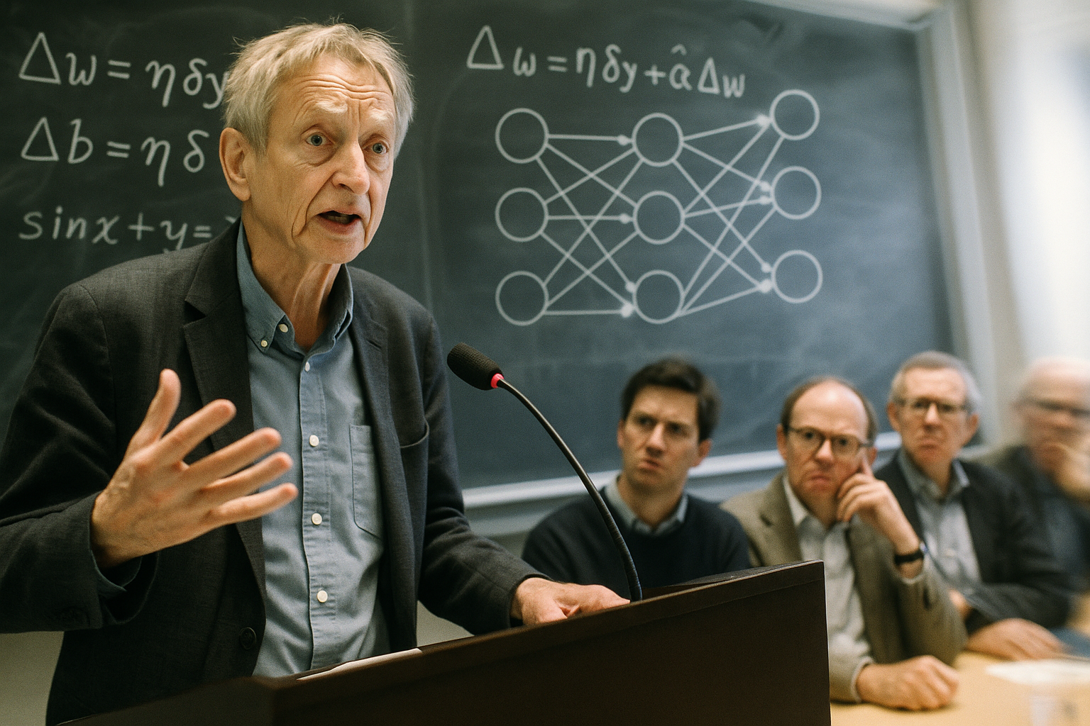 AI 아버지 힌턴, '수학은 게임 같은 것' 발언으로 수학계 발칵