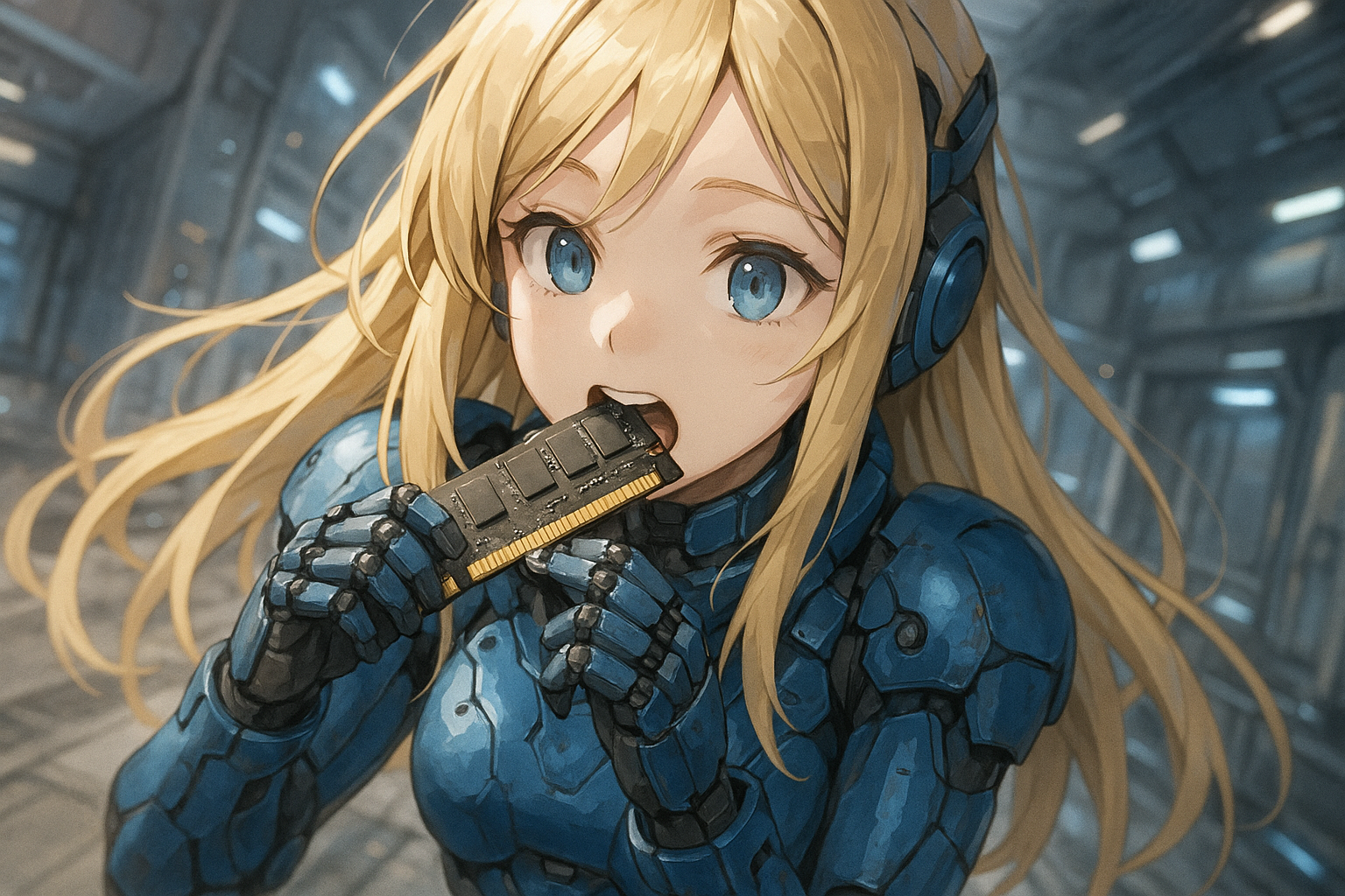 캡콤 신작 프래그마타 AI 소녀, RAM 먹는 모습에 게이머들 발칵