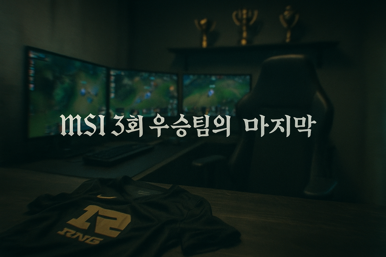 MSI 3회 우승팀 RNG, 결국 리그 오브 레전드 철수 발표... "더 이상 버틸 수 없었나"