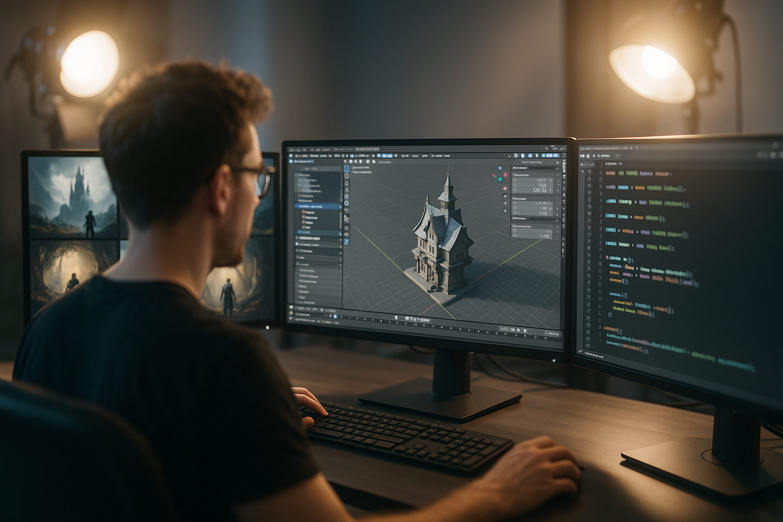 AI로 게임 컨셉트 짜고 블렌더로 모델링까지, 개발자가 공개한 완전체 워크플로우