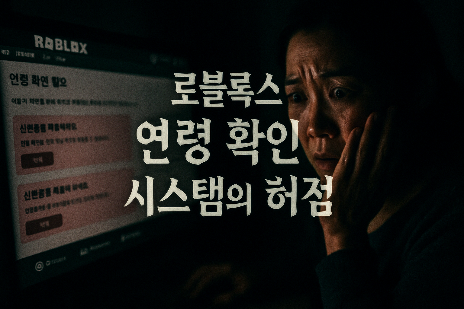 로블록스 연령 확인 시스템의 충격적인 허점... 아동 대상 범죄자들이 악용한다