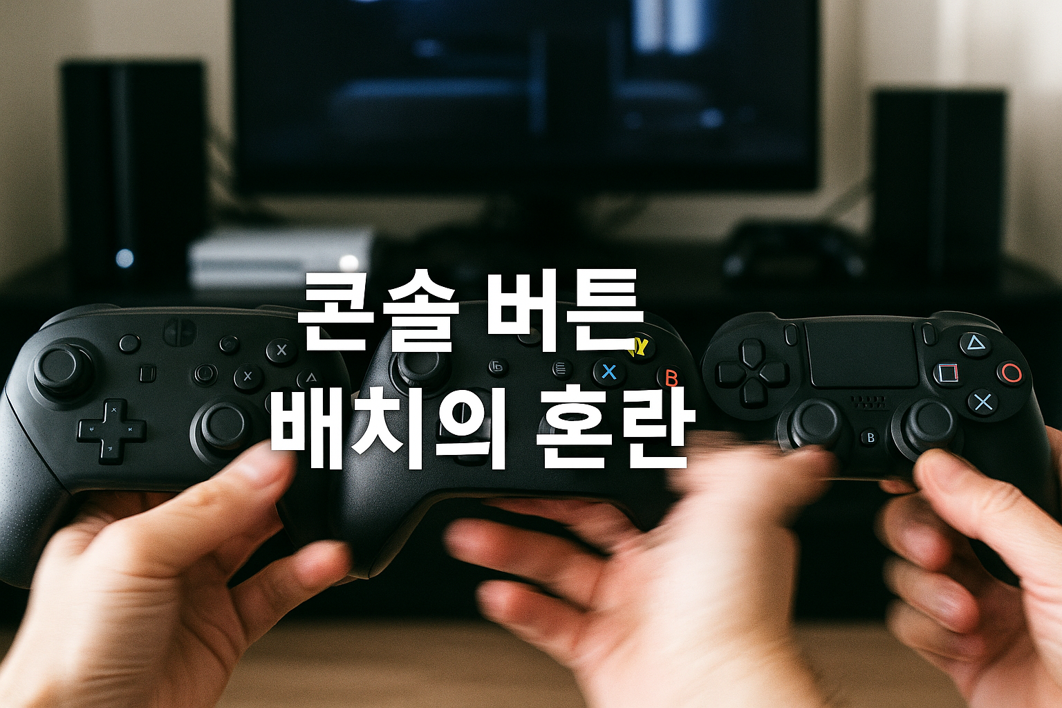 게이머들이 발칵 뒤집힌 콘솔 버튼 배치 논란, "X 버튼이 3곳에 있다니"