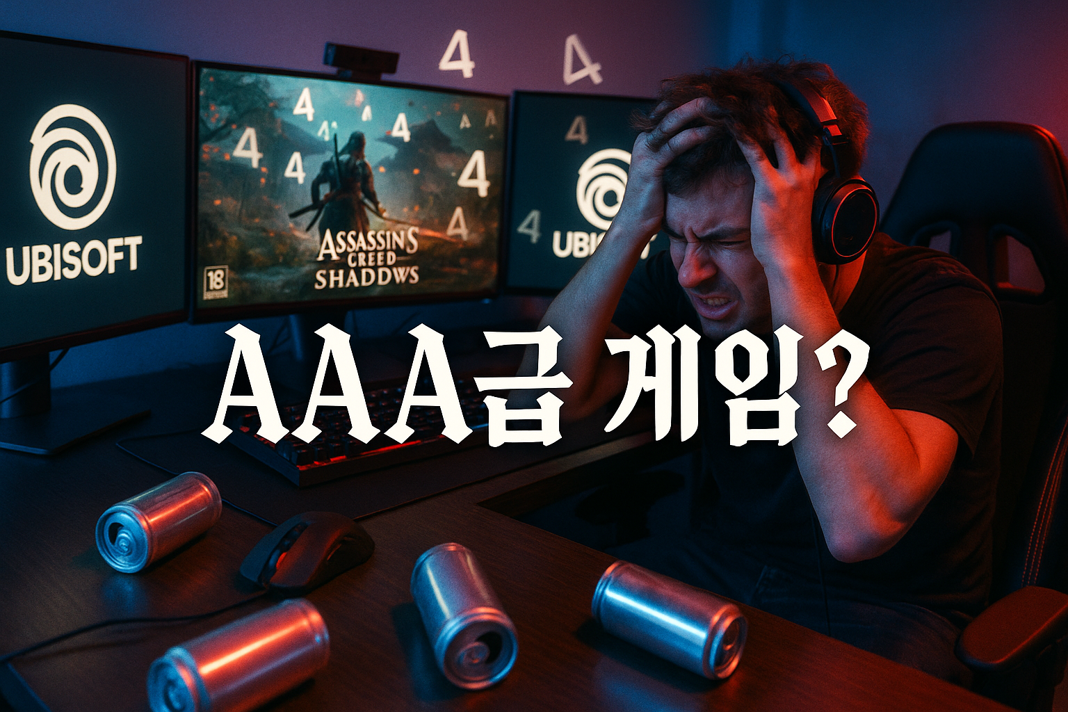 유비소프트 프로듀서, 어크 섀도우를 'AAAA급 게임'이라고 주장해 발칵