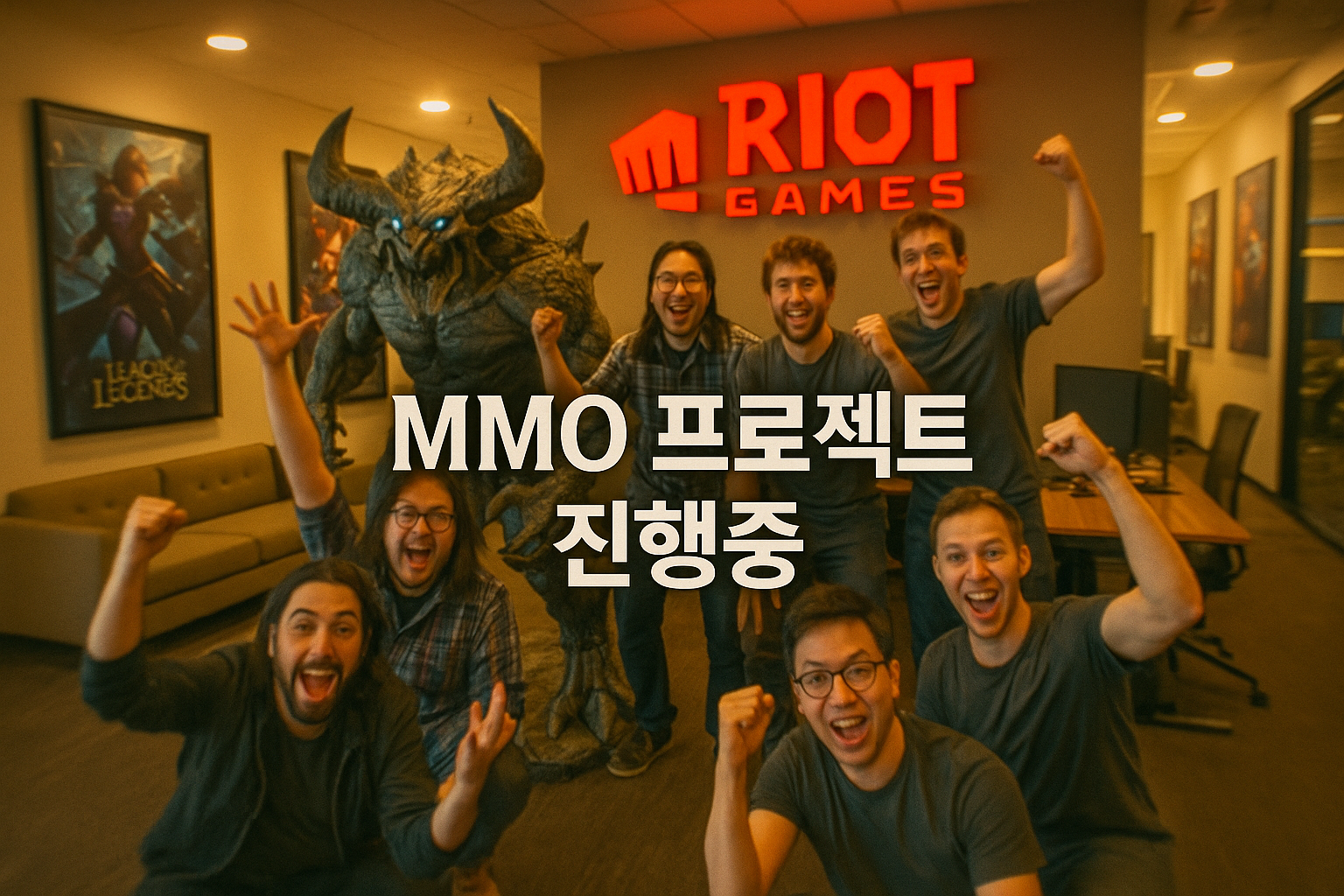 라이엇 MMO 프로젝트, 여전히 진행 중! 새로운 팀원 합류 소식에 팬들 기대감 UP