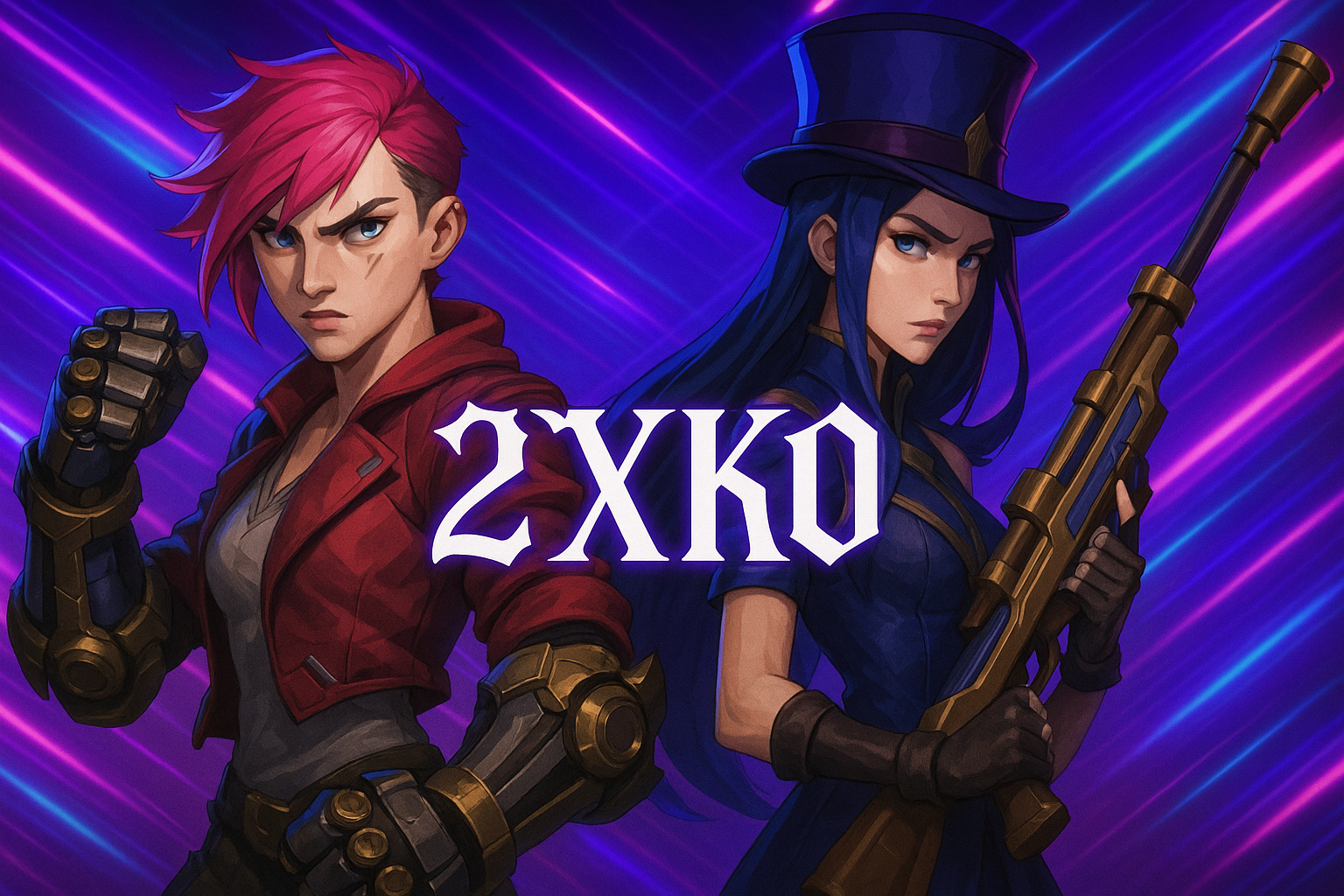 아케인 시즌2 종료 후에도 계속된다, 라이엇의 신작 2XKO에서 만나는 바이-케이틀린 듀오