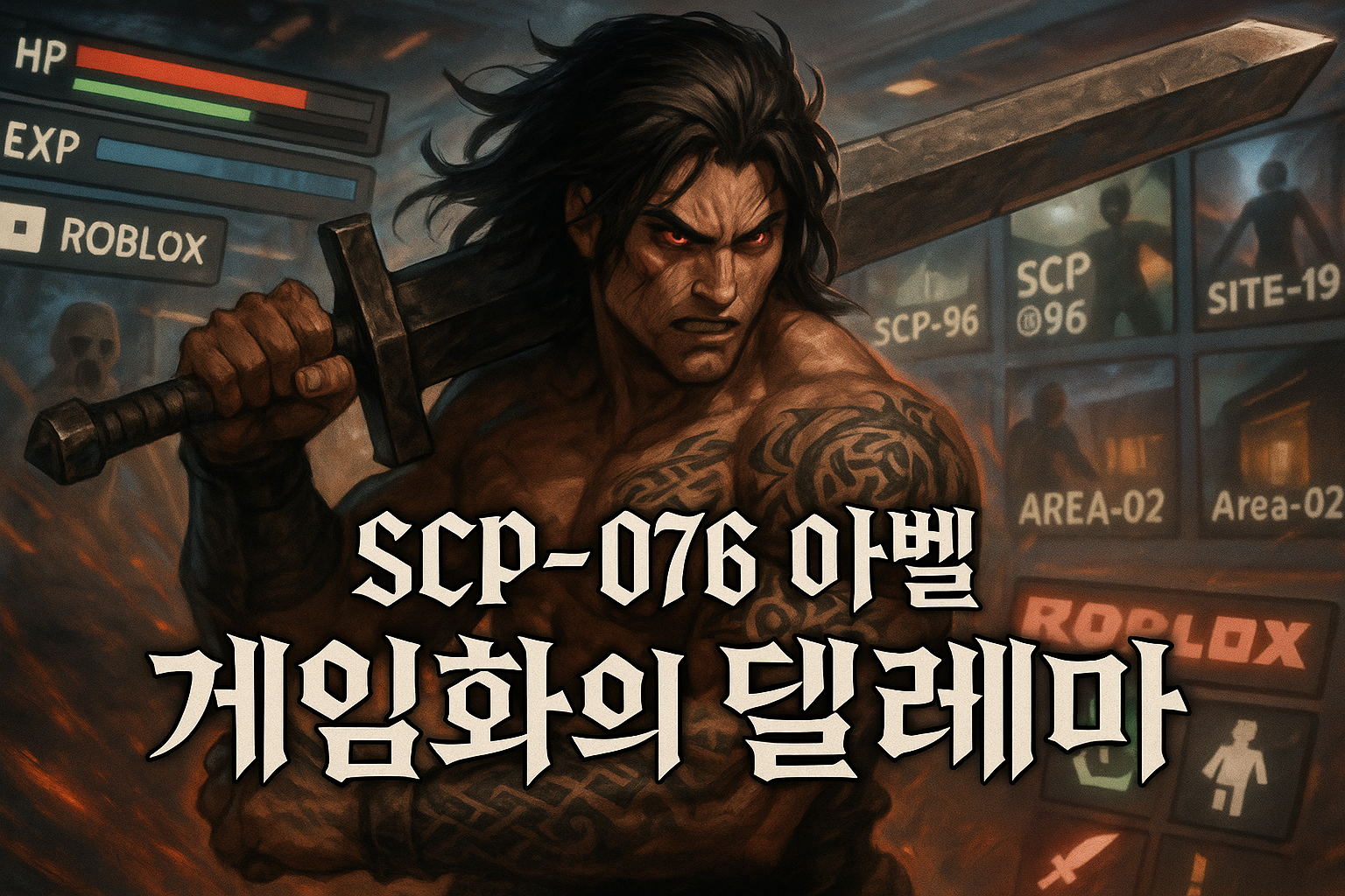 SCP-076 아벨, 로블록스에서만 게임화되고 있는 이유가 밝혀져
