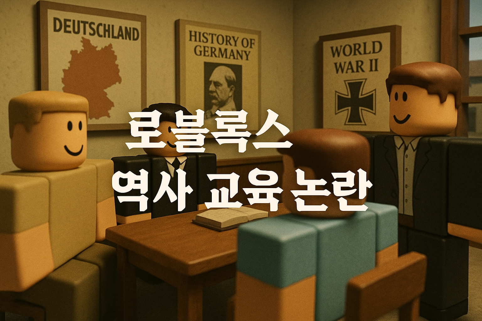 로블록스 유저들, 독일 역사 패러디로 뜨거운 논란