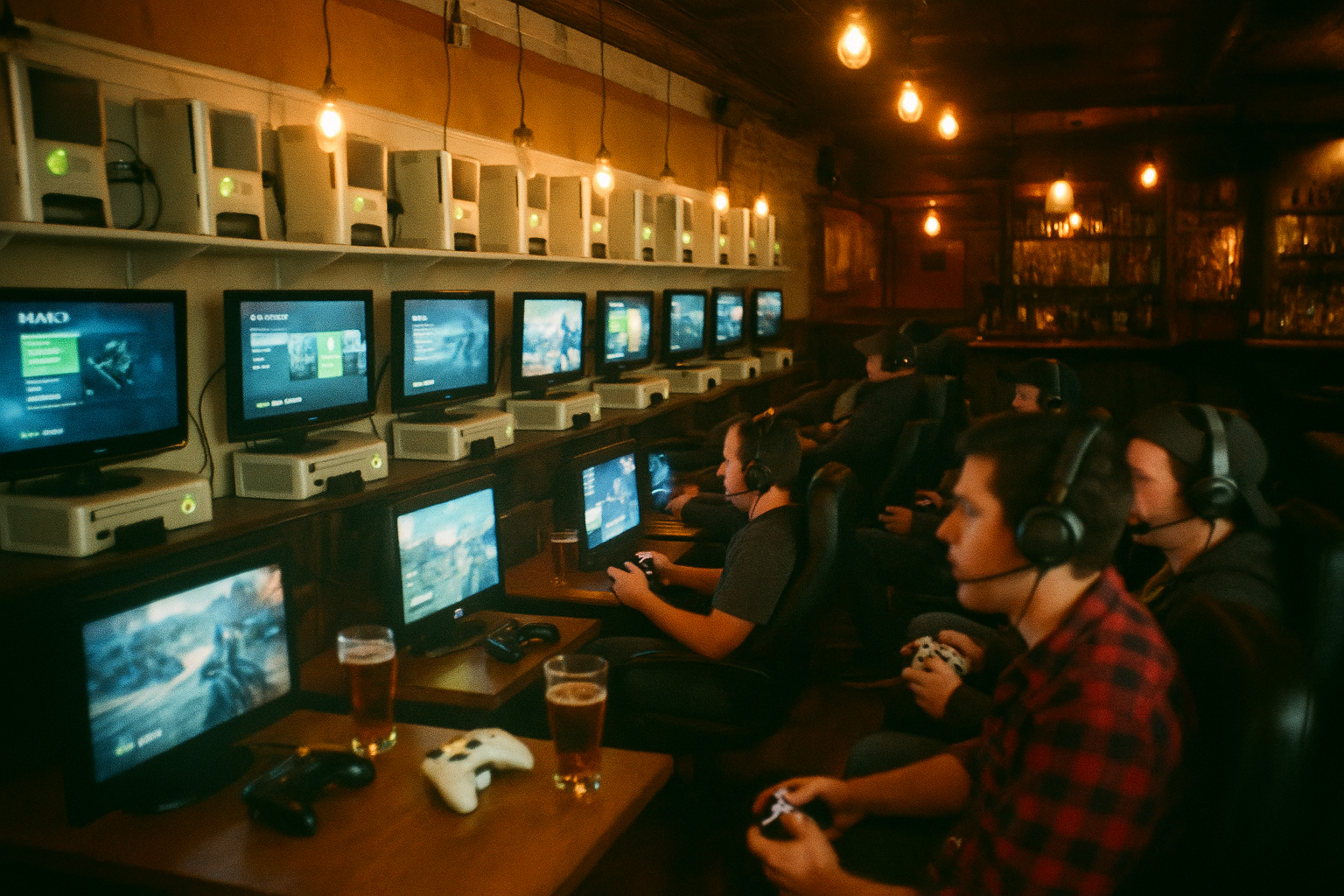 캐나다 소도시 술집 사장, 엑박360 16대로 게임방 운영해 화제