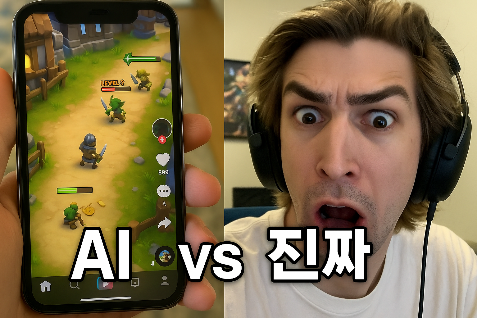 아스몬골드 AI 가짜 광고 발칵, '눈썹 움직임'으로 들통났다