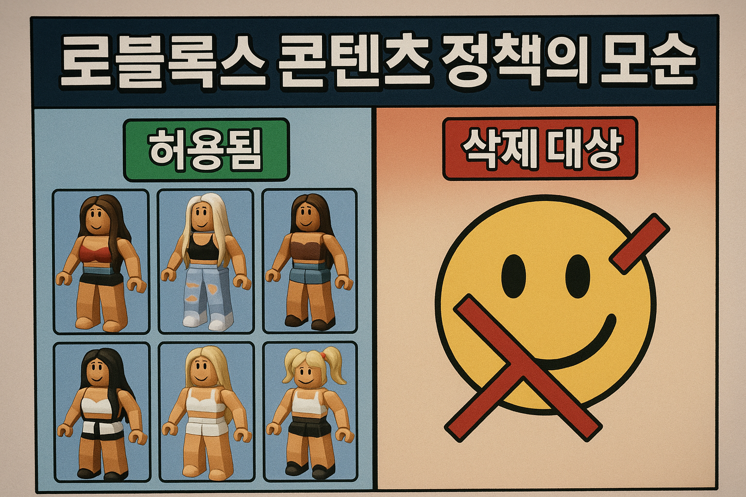 로블록스, 성인용 콘텐츠는 차단하면서 정작 자체 아바타는 '야한' 번들 판매해 논란