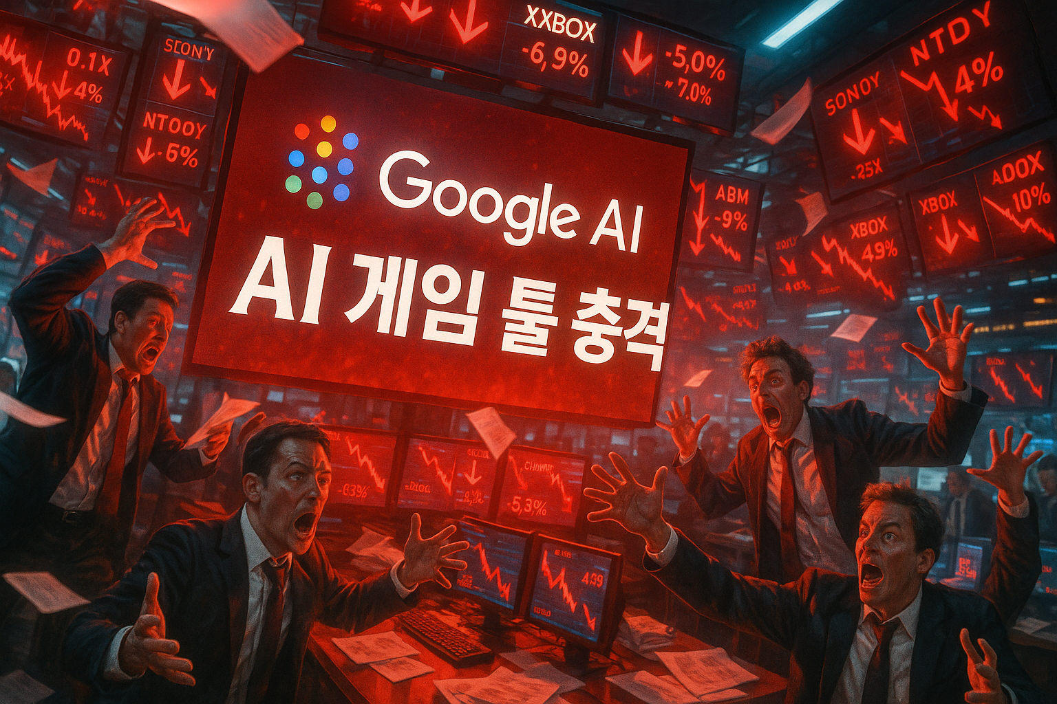 구글 AI 게임 툴 발표에 게임 업계 발칵, 로블록스·닌텐도 등 주가 폭락