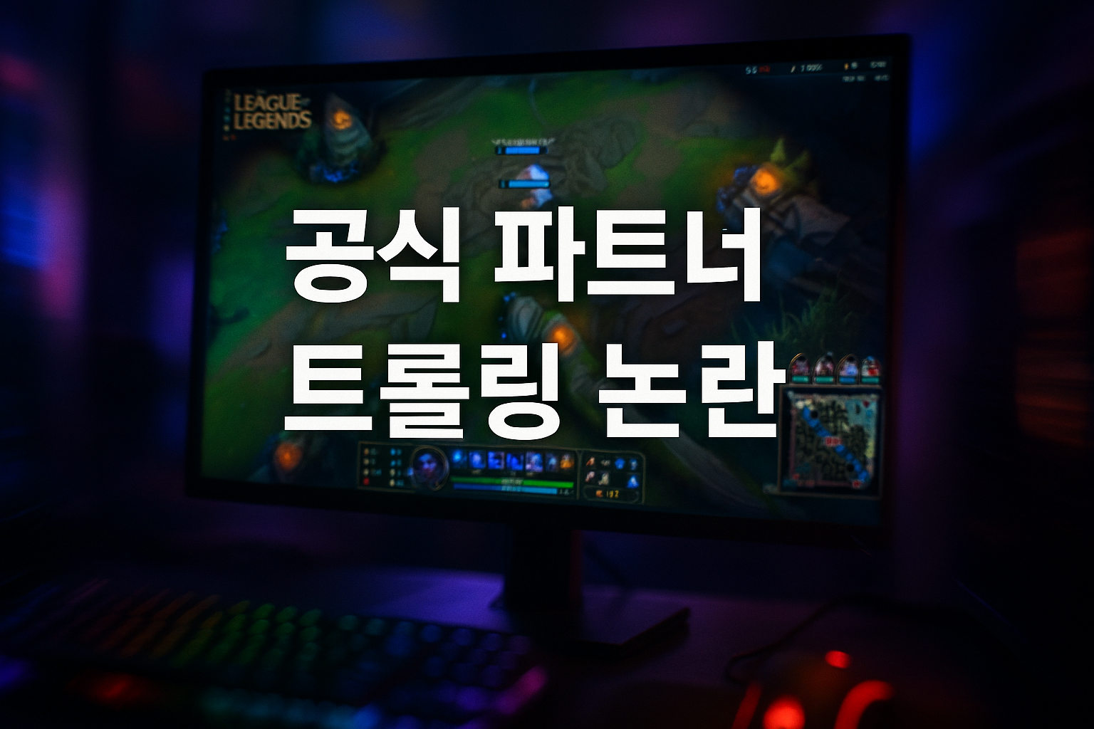 LEC 공식 파트너가 저랭크 유저를 고의 트롤링? 증거까지 공개되며 커뮤니티 발칵