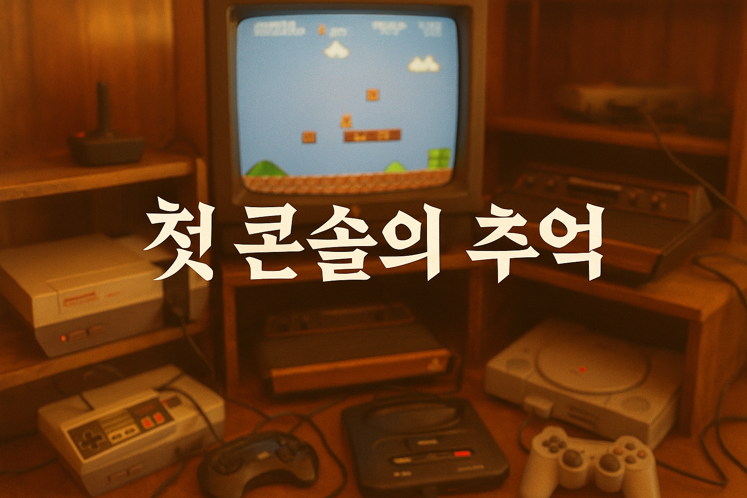 첫 콘솔이 뭐였나요? 40대 게이머들의 추억 대공개