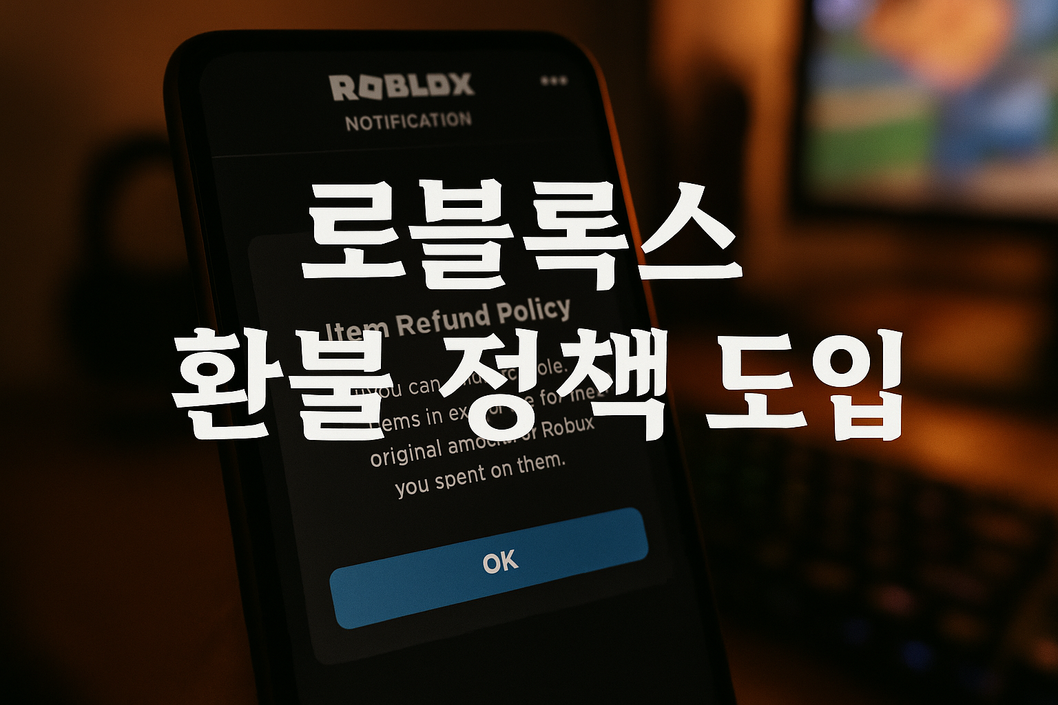 로블록스, 삭제된 아이템에 대한 환불 정책 도입으로 유저들 환영 일색