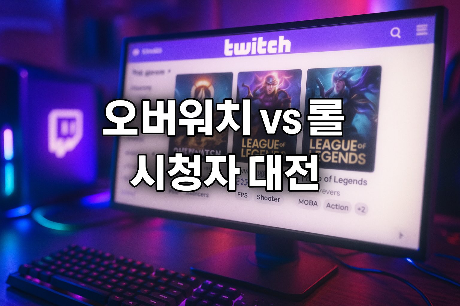 오버워치, 트위치에서 롤 제치고 3위까지 급상승… 과연 컴백의 신호탄일까?