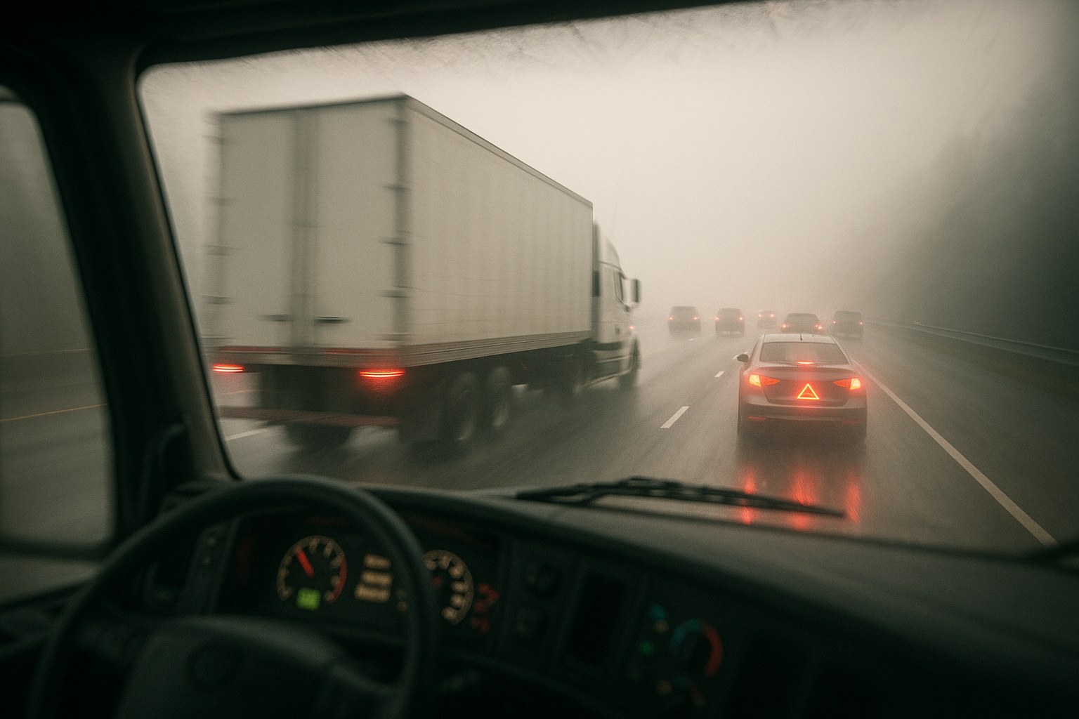 트럭 시뮬레이터 유저가 올린 사고 영상, 알고 보니 본인이 문제였다