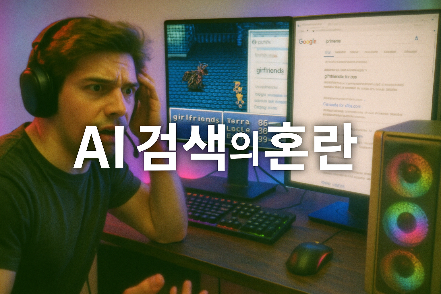 파이널 판타지 6 유저들, AI 검색 기능에 당황 "에스퍼가 여자친구라고?"