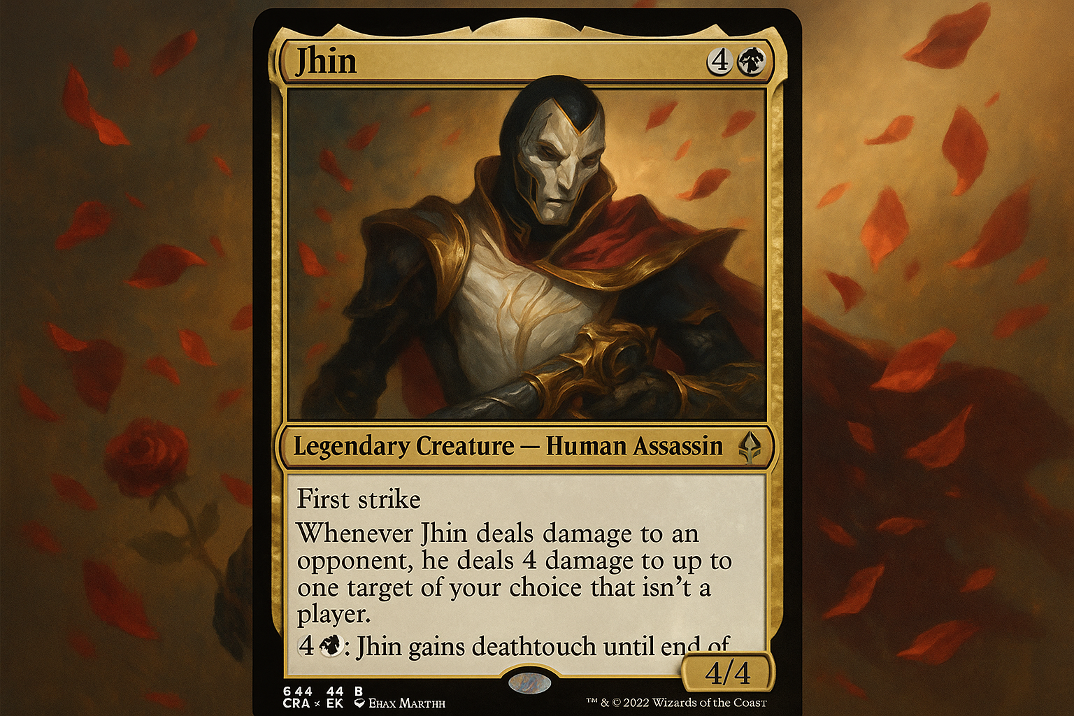 롤 유저들이 만든 '진' 매직 더 개더링 카드가 화제, "4번째 주문에 폭풍우 효과"