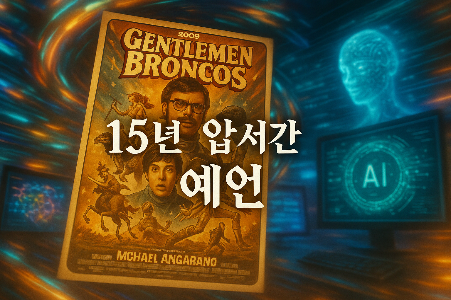 2009년 코미디 영화가 AI 시대를 15년 앞서 예측했다니... 화제의 '젠틀맨 브론코스' 재조명