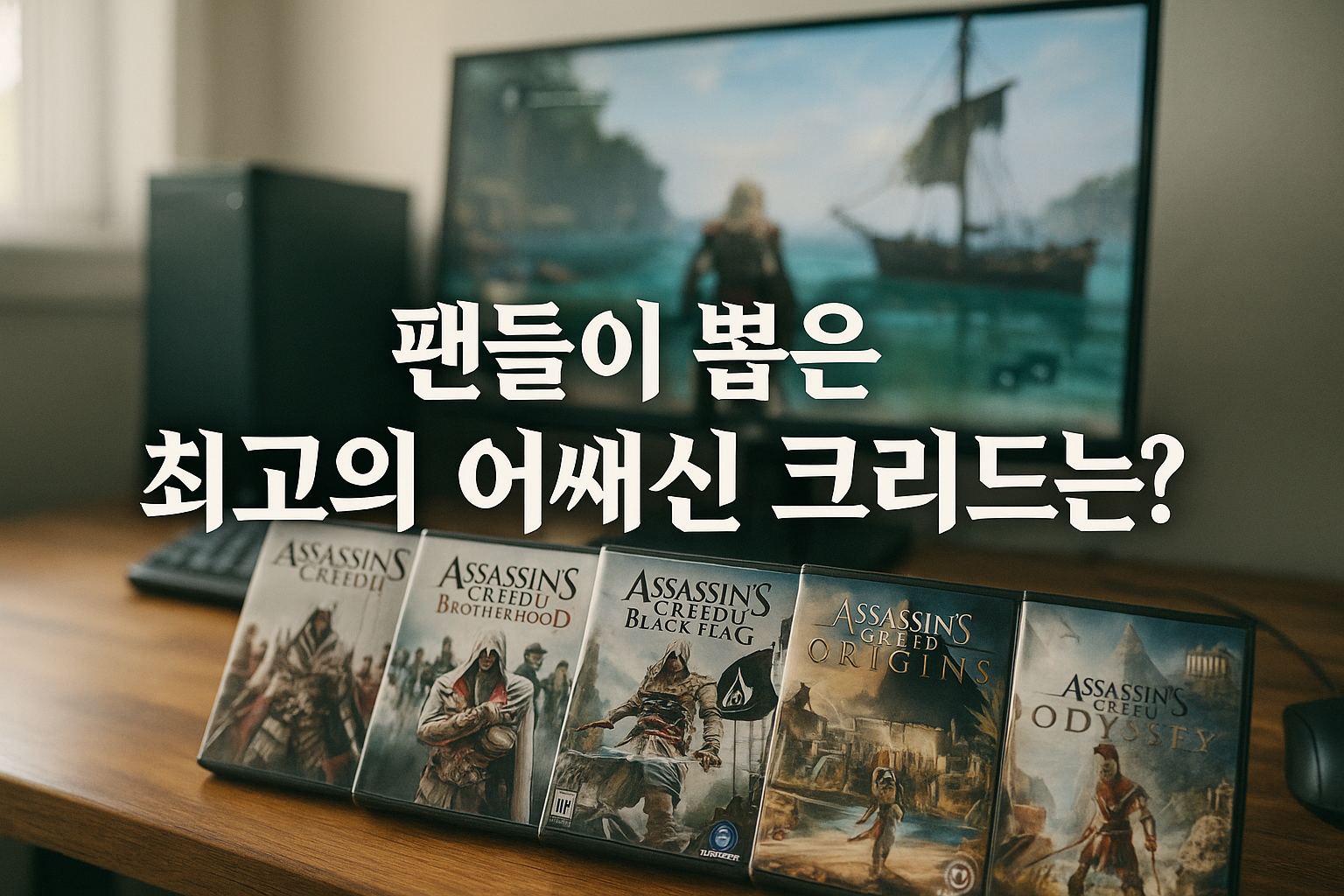 어쌔신 크리드 팬들이 뽑은 최고의 작품은? 블랙 플래그가 압도적 1위