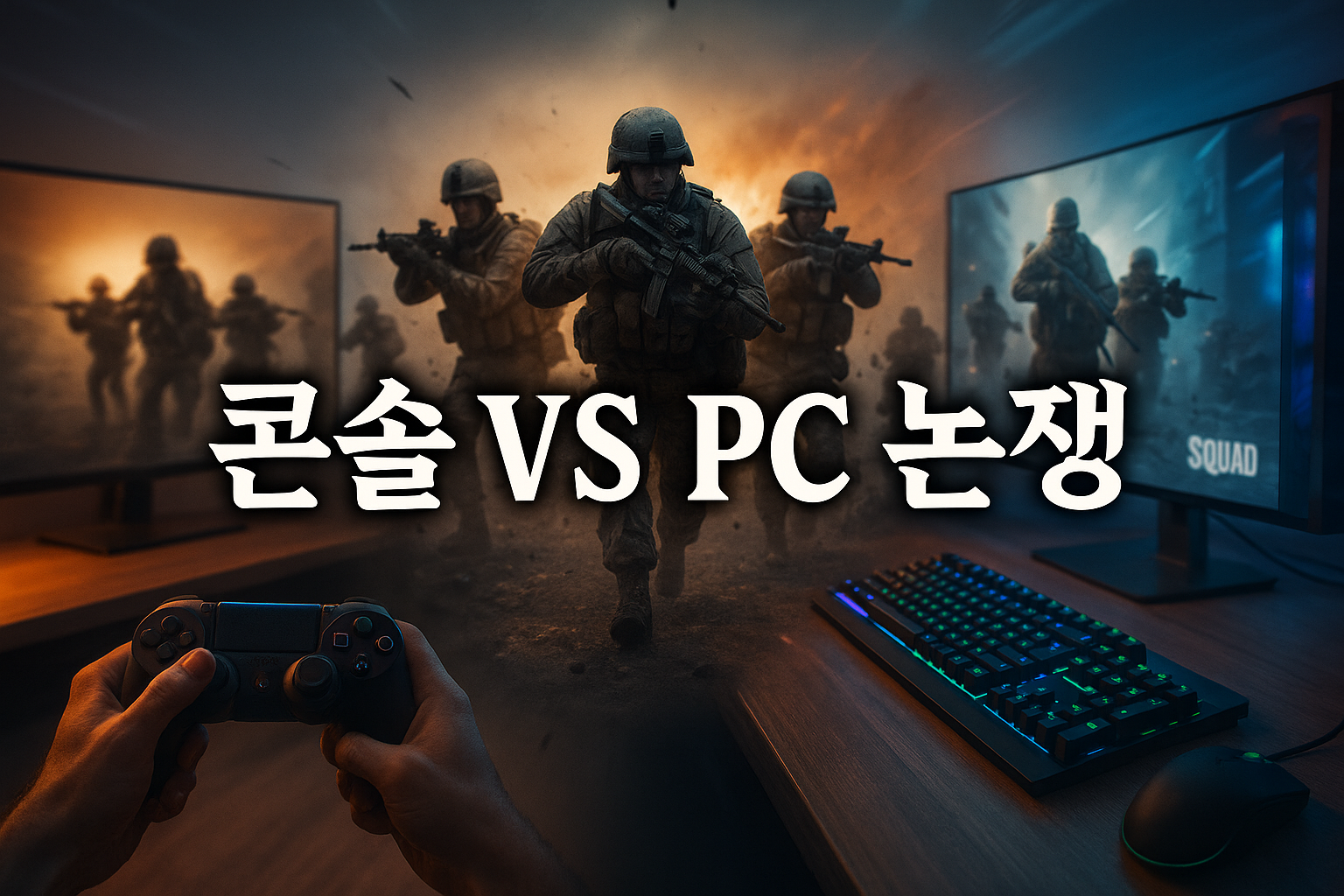 스쿼드 콘솔 출시설에 PC 유저들 발칵 '게임 망칠 것'