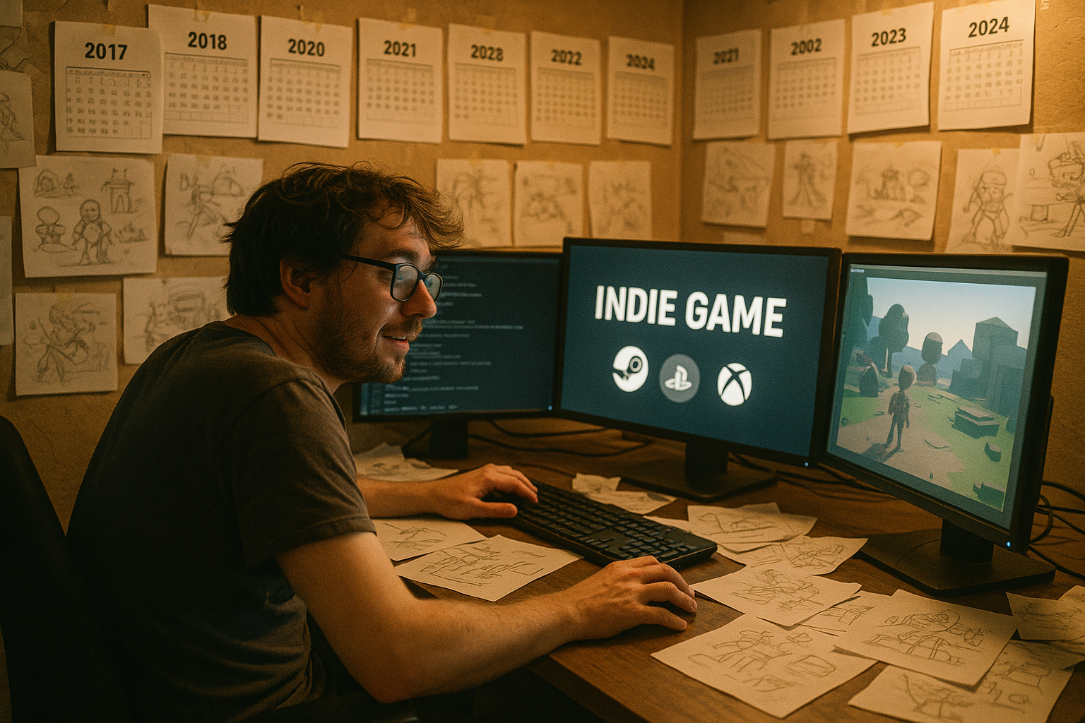 7년 개발한 인디게임 드디어 출시, 개발자가 직접 들려주는 뒷이야기