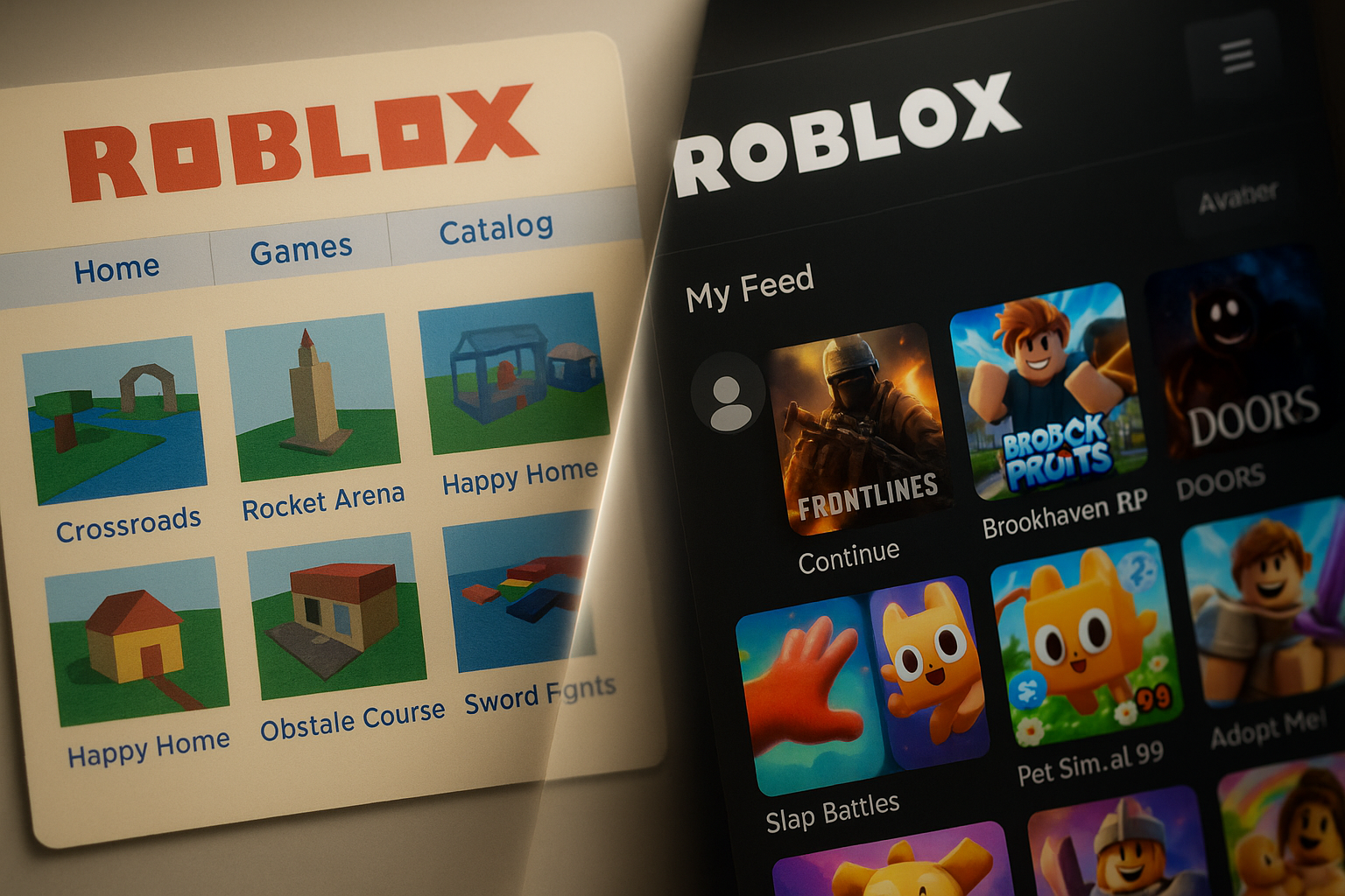 옛날 로블록스 유저들이 보면 '이게 로블록스야?' 할 정도로 변한 현재 모습