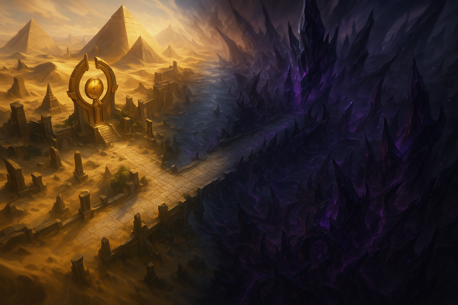 3개월 야심작 공개... 롤 아람맵을 '슈리마 vs 보이드' 테마로 재해석한 결과물이 화제