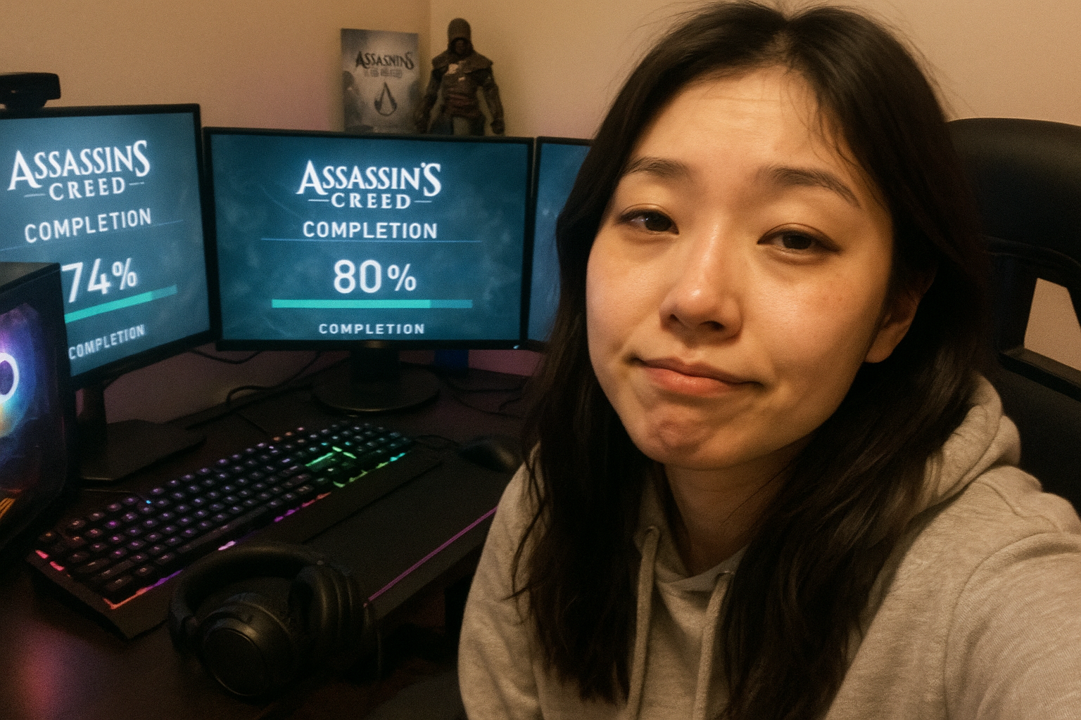 어쌔신 크리드 시리즈 전부 100% 깬 유저 등장... 그런데 이 점수들이 충격적