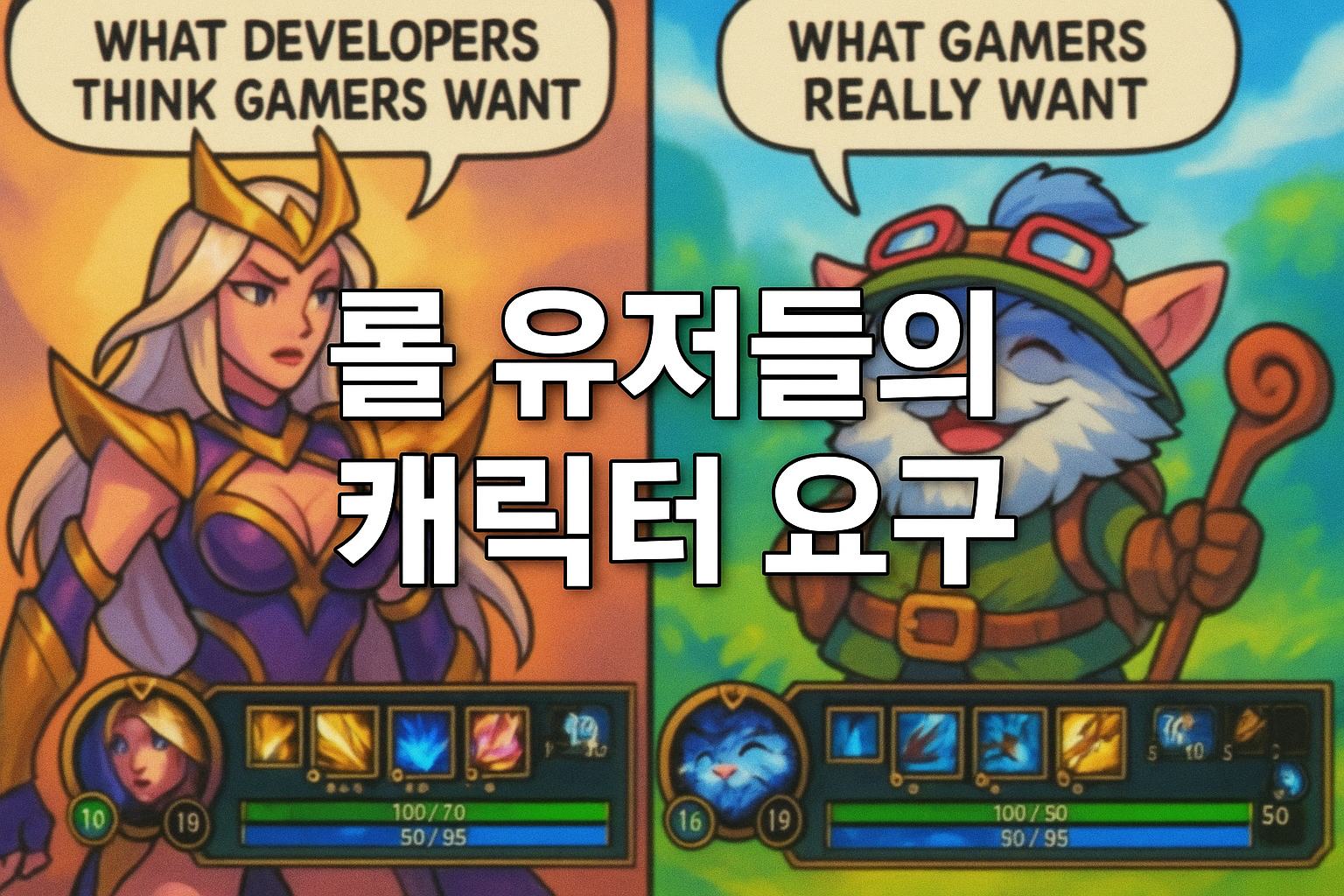 롤 유저들이 라이엇에 '엄마 캐릭터' 추가 요구하는 진짜 이유