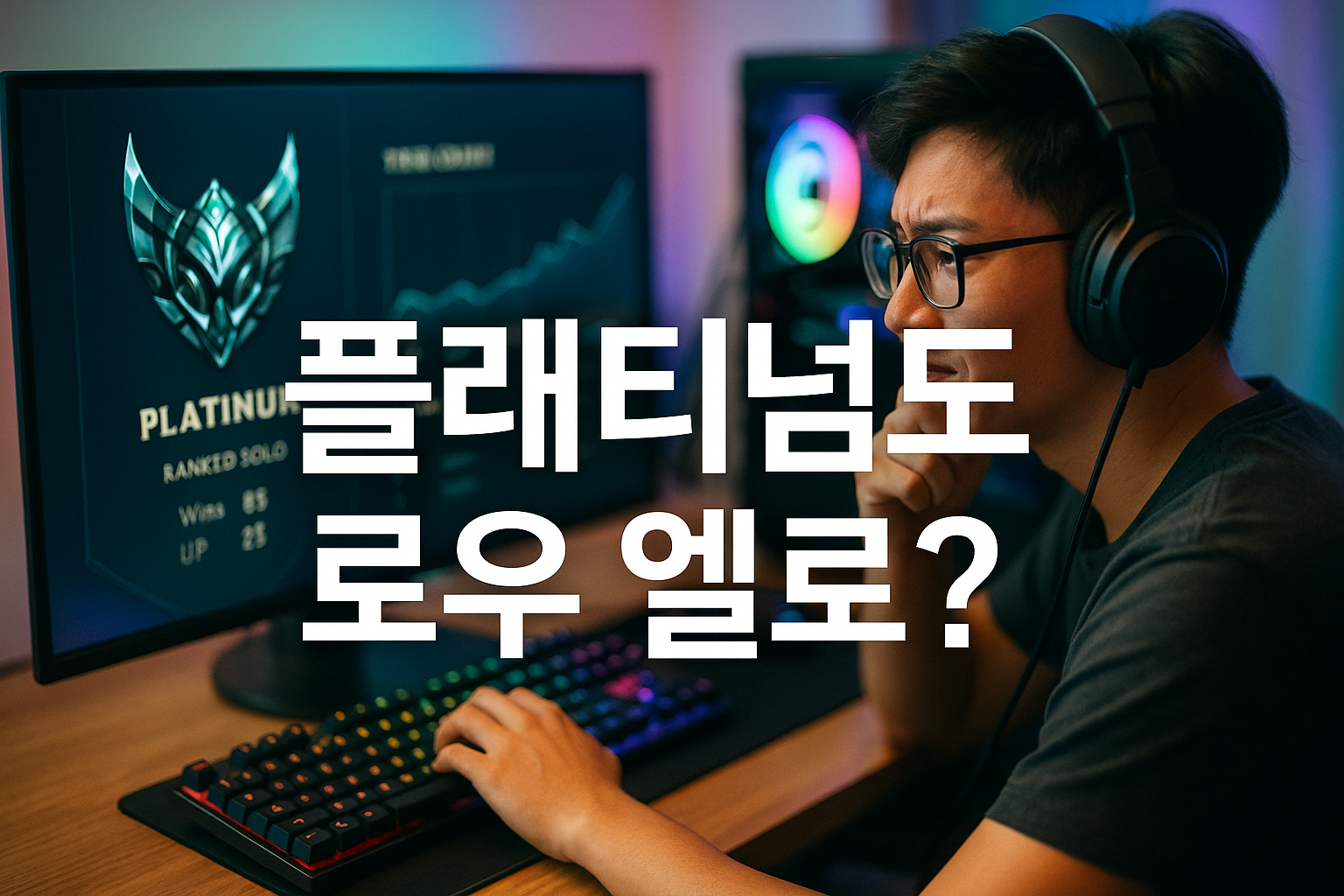 플래티넘 찍었더니 '로우 엘로 탈출'이라고? 롤 유저들 사이 티어 논란 재점화