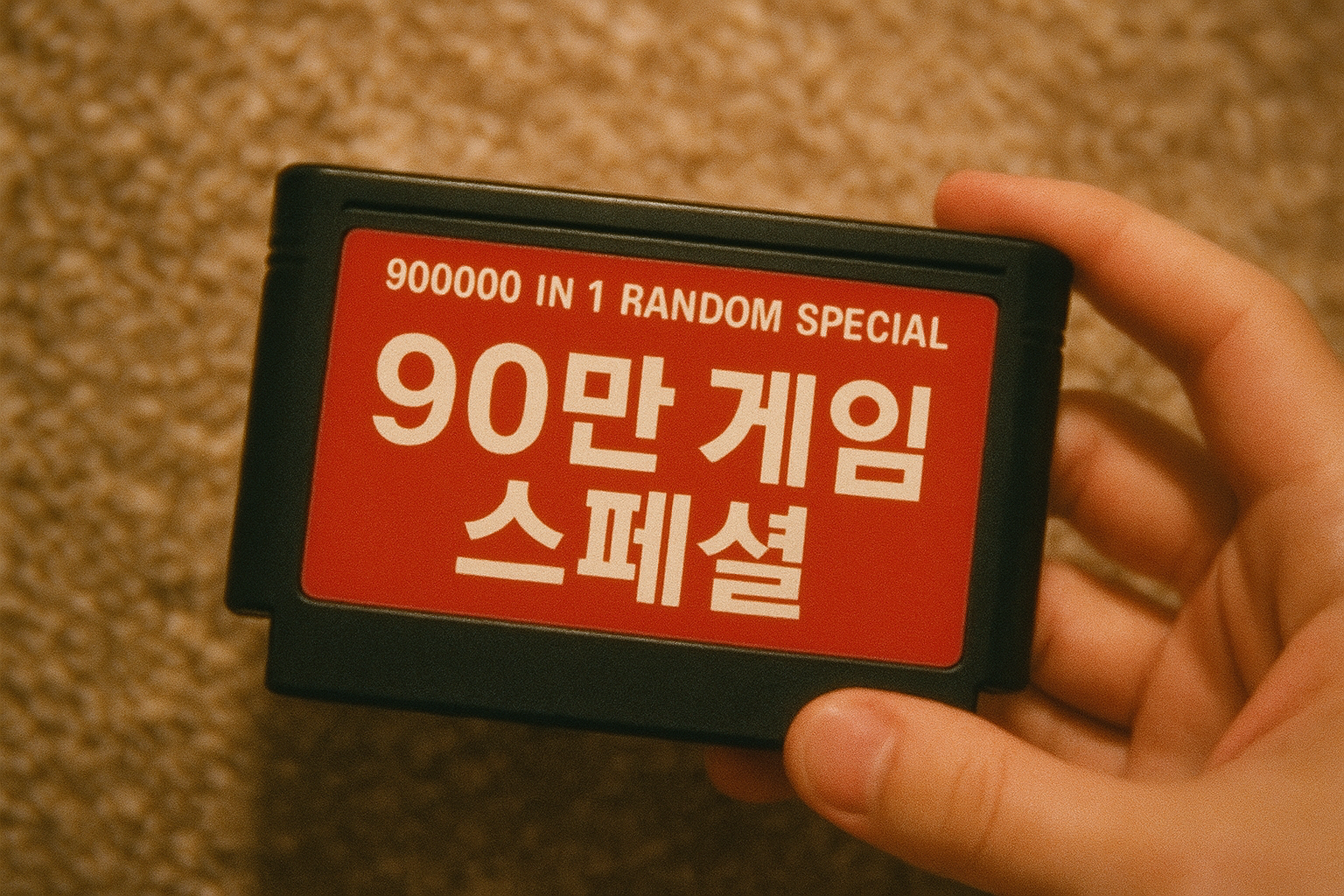 알고보니 '90만 게임'이 들어있다는 미스터리 카트리지의 정체는?