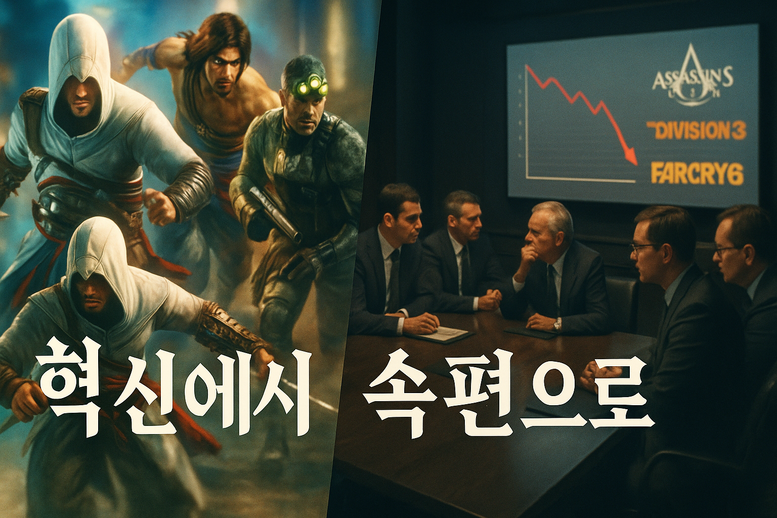 유비소프트 전 개발진 폭로 "신작 알레르기에 걸린 회사, 인재 유출은 당연"