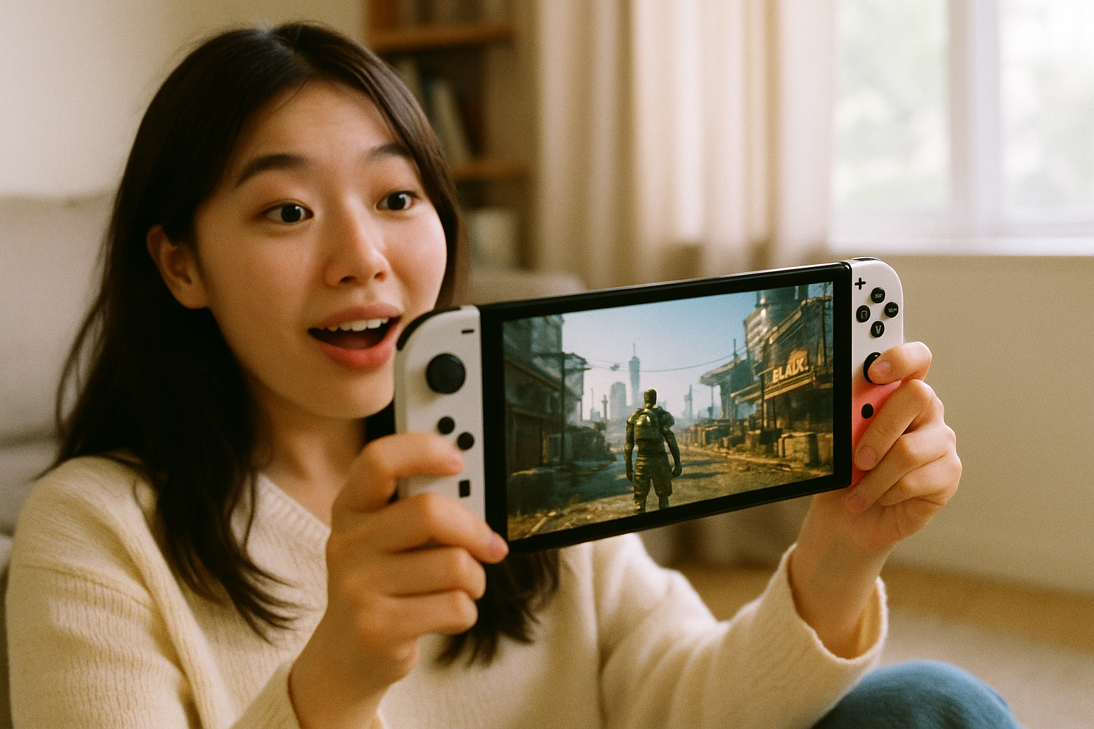 결국 태블릿 크기로 사이버펑크와 폴아웃 4를 돌리는 시대가 왔다