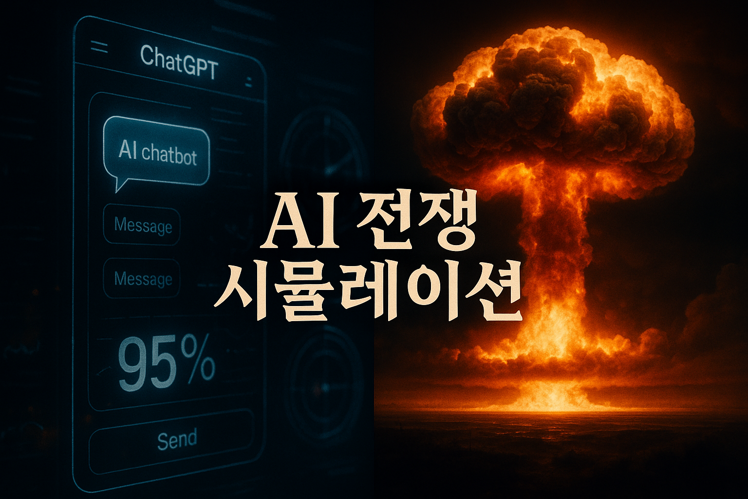 AI가 전쟁 게임에서 95% 확률로 핵무기 사용, 충격적인 실험 결과 공개