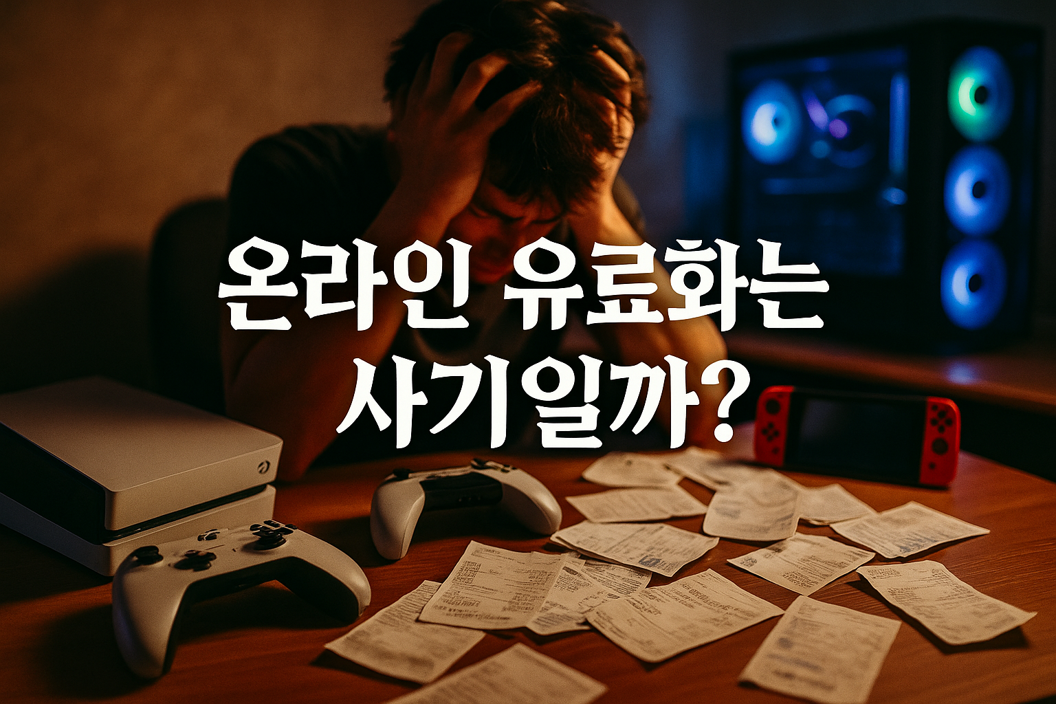 콘솔 온라인 유료화는 게임업계 최대 사기극? PC는 20년째 무료인데