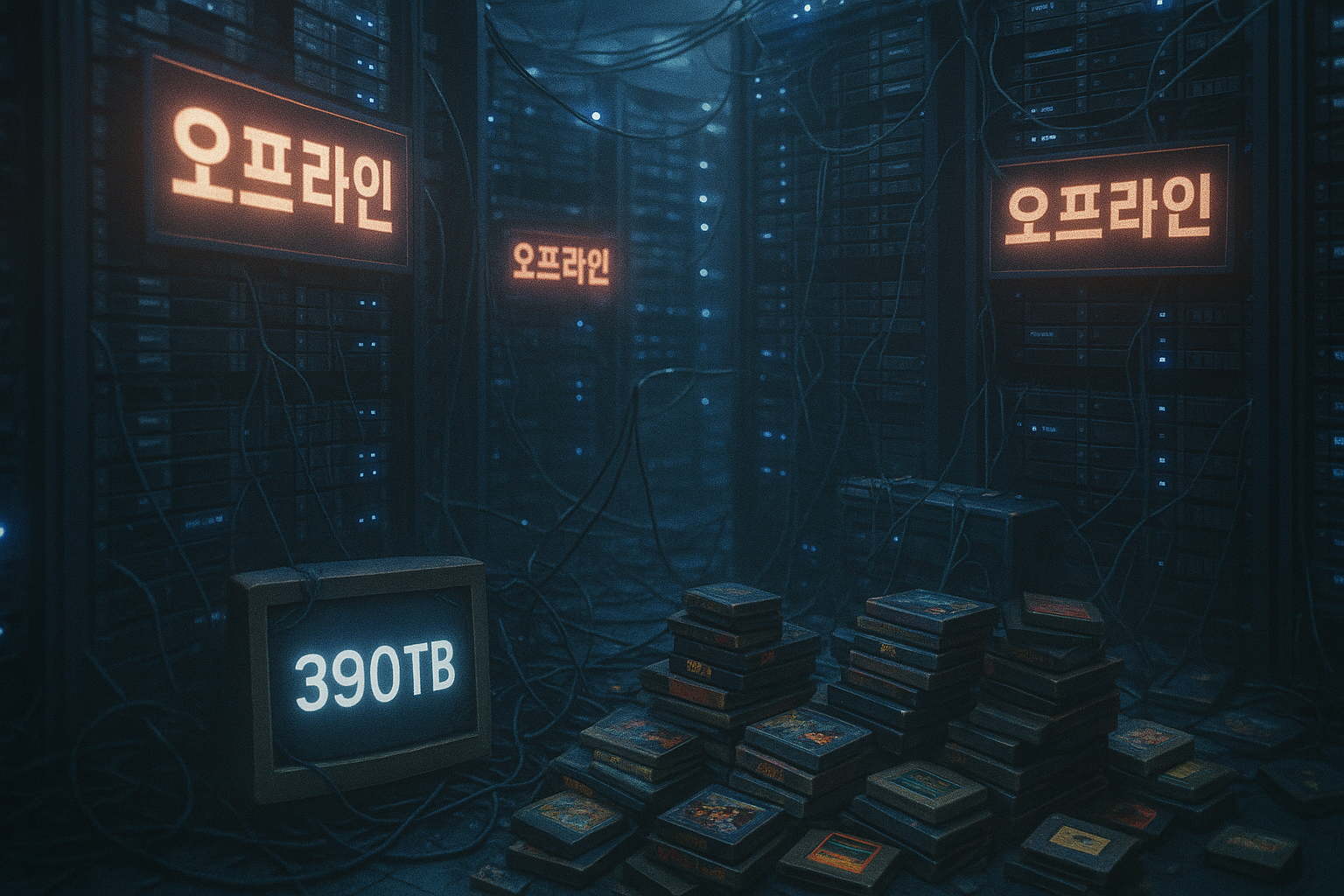 결국 문 닫는다...390TB 게임 아카이브, AI 때문에 하드 값 폭등으로 서비스 종료