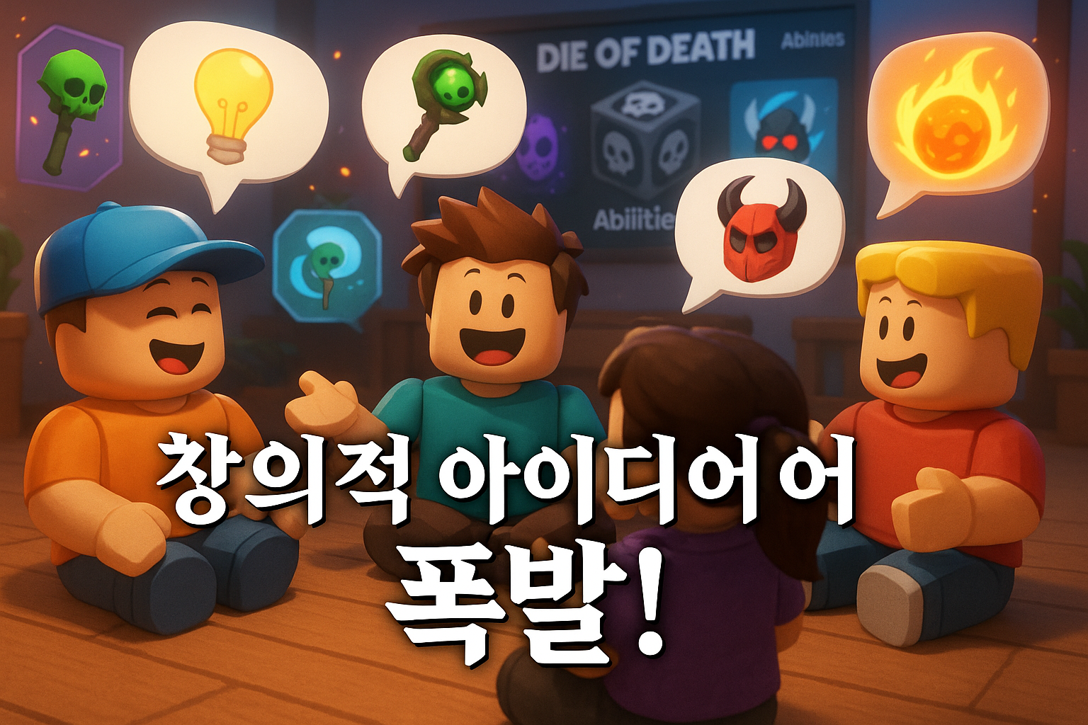 로블록스 유저들이 'Die of Death' 아이템으로 시민 능력 만들기에 도전, 기상천외한 아이디어 쏟아져