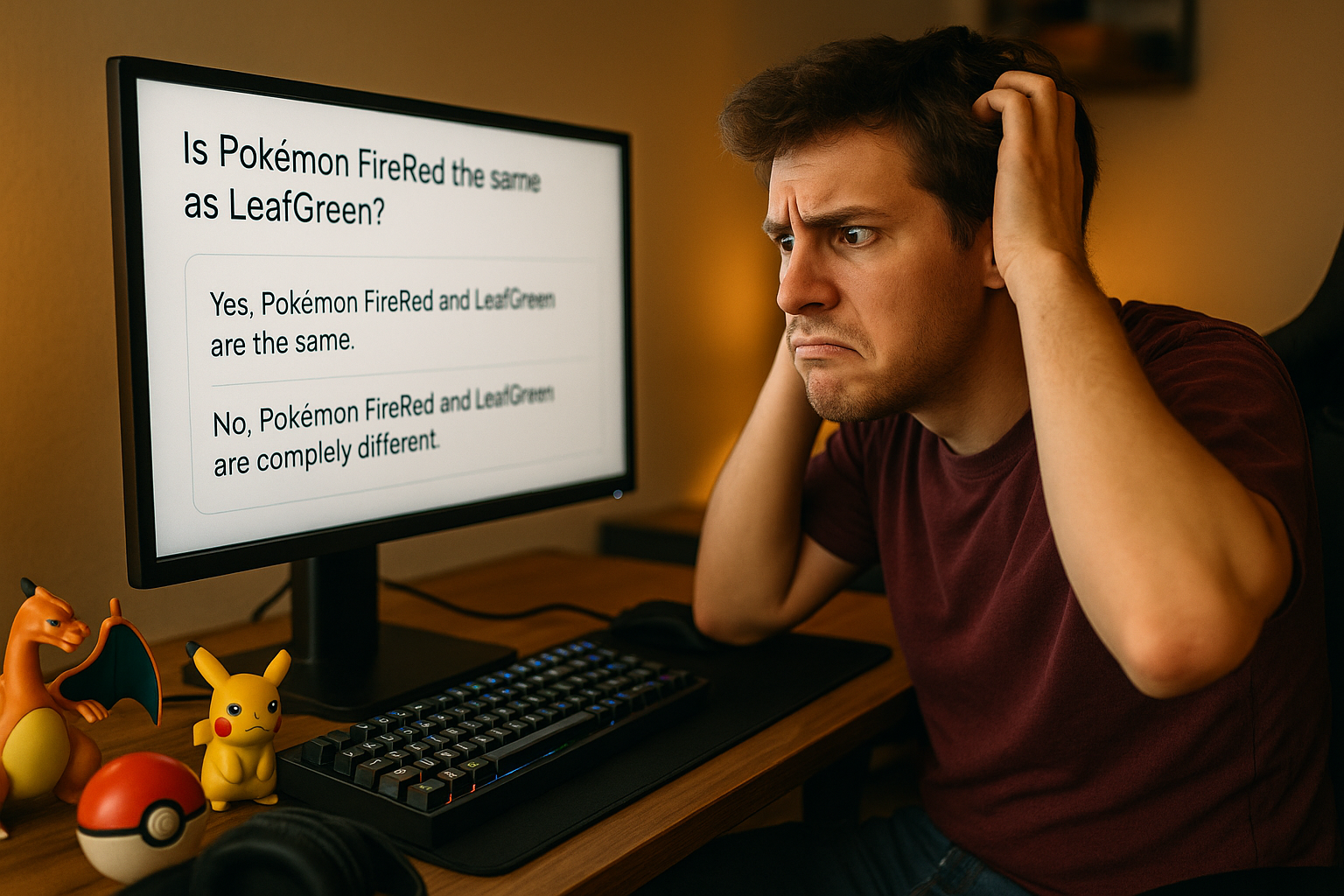 AI가 또 엉뚱한 답변을 했다, 포켓몬 게임 구매하려던 유저가 당황한 이유