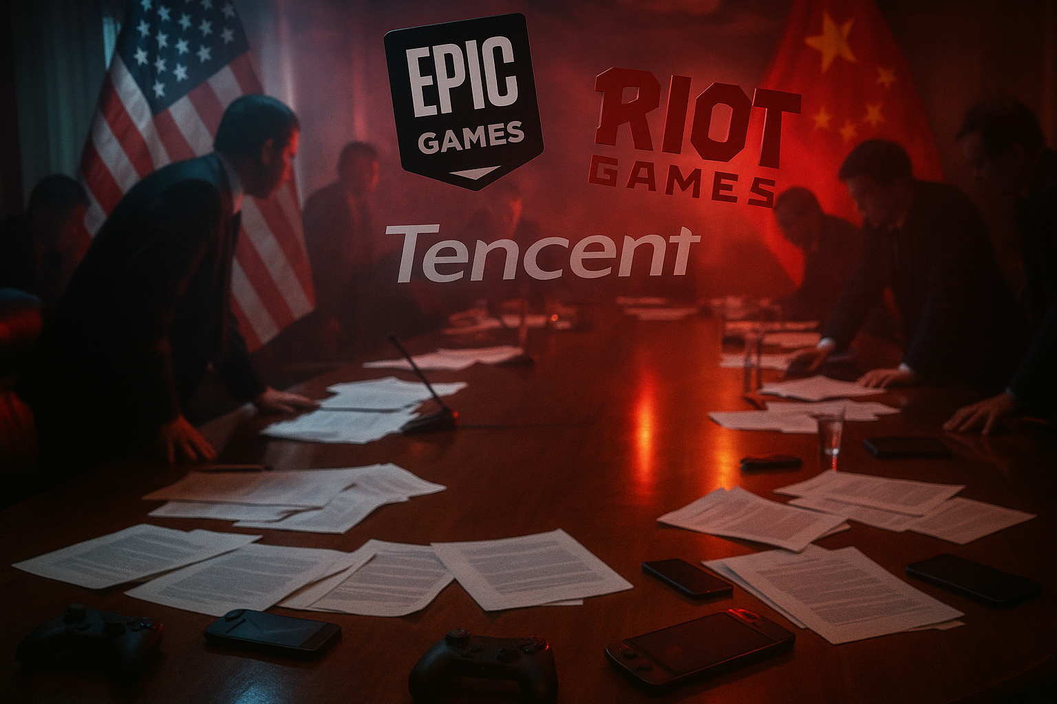 트럼프 정부, 텐센트 게임 투자 철수 검토... 에픽게임즈와 라이엇 직격탄 우려