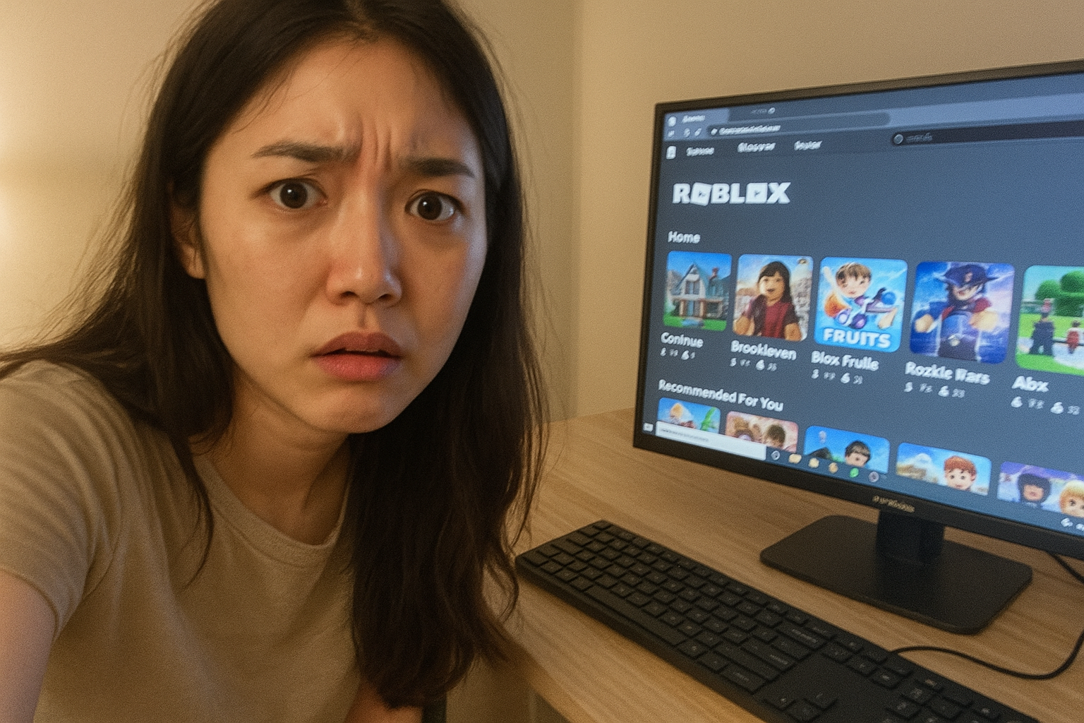 8살 동생이 로블록스에서 실명 인증했다가... 개인정보 유출 우려로 발칵