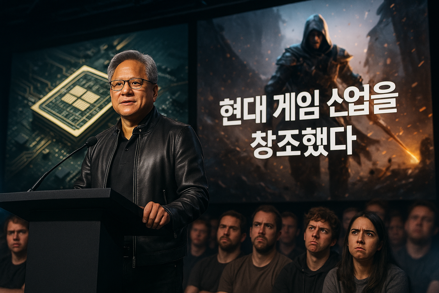 엔비디아 CEO 황정순 "현대 비디오게임 산업 창조했다" 발언에 게이머들 발칵