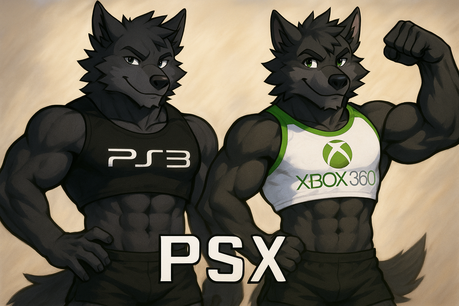 늑대남 콘솔 캐릭터가 게이머들 사이에서 화제, '둘 다 갖고 싶다'는 반응 쇄도