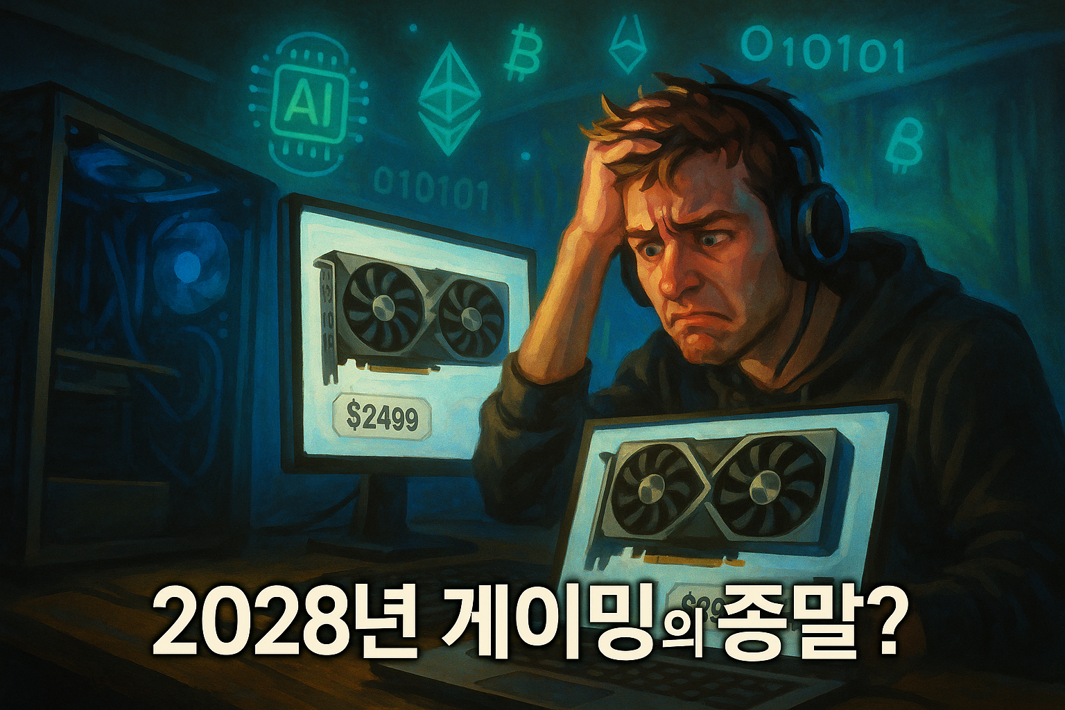 2028년엔 게이밍 PC 못 사게 된다? 엔비디아 AI 특수로 그래픽카드 가격 폭등 위기