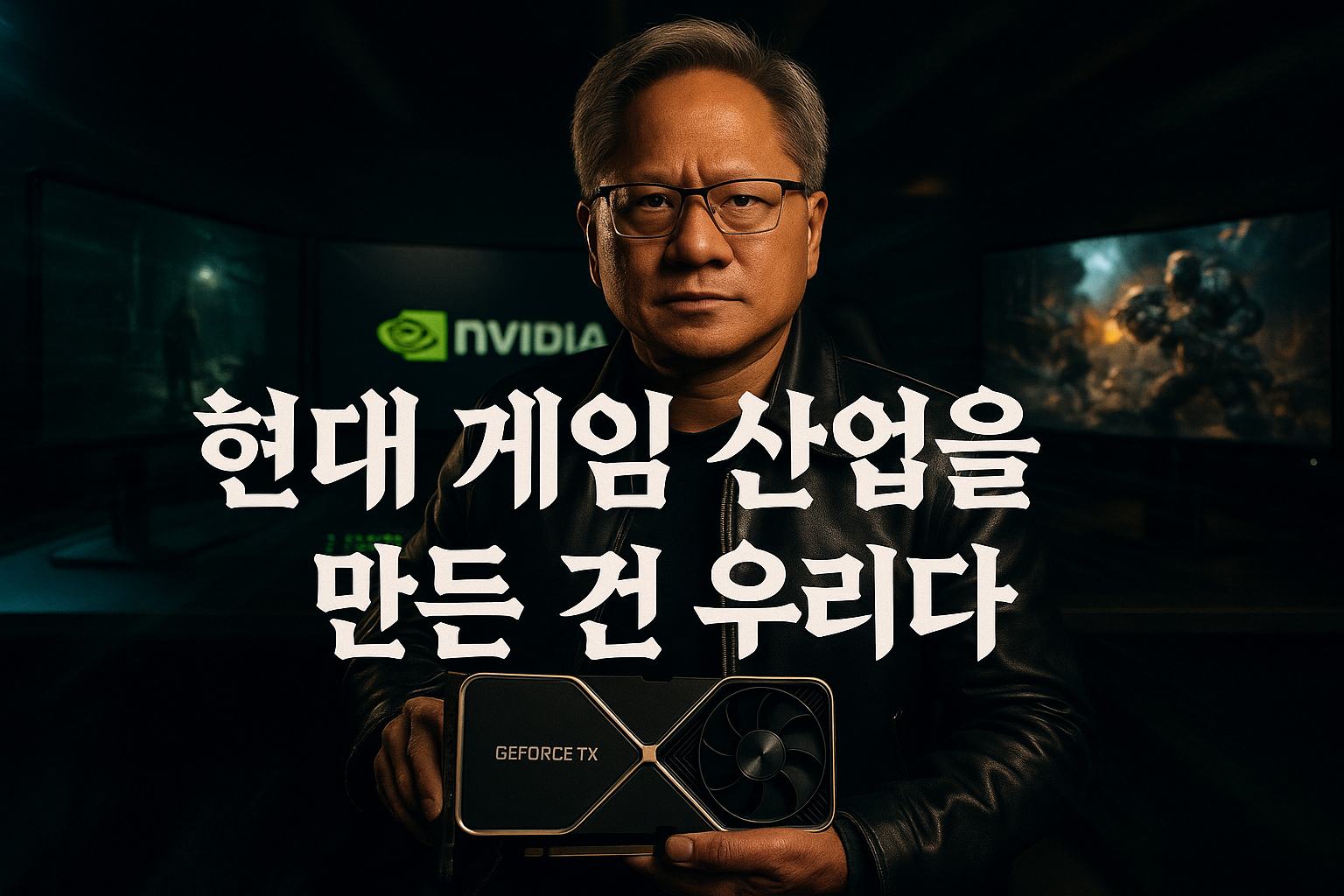 엔비디아 CEO "현대 게임 산업을 우리가 만들었다" 발언에 게이머들 발칵