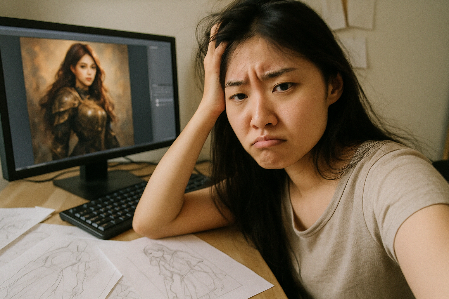 아름다운 수작업 아트로 유명한 게임 개발자가 AI 그림에 손댔다...팬들 충격