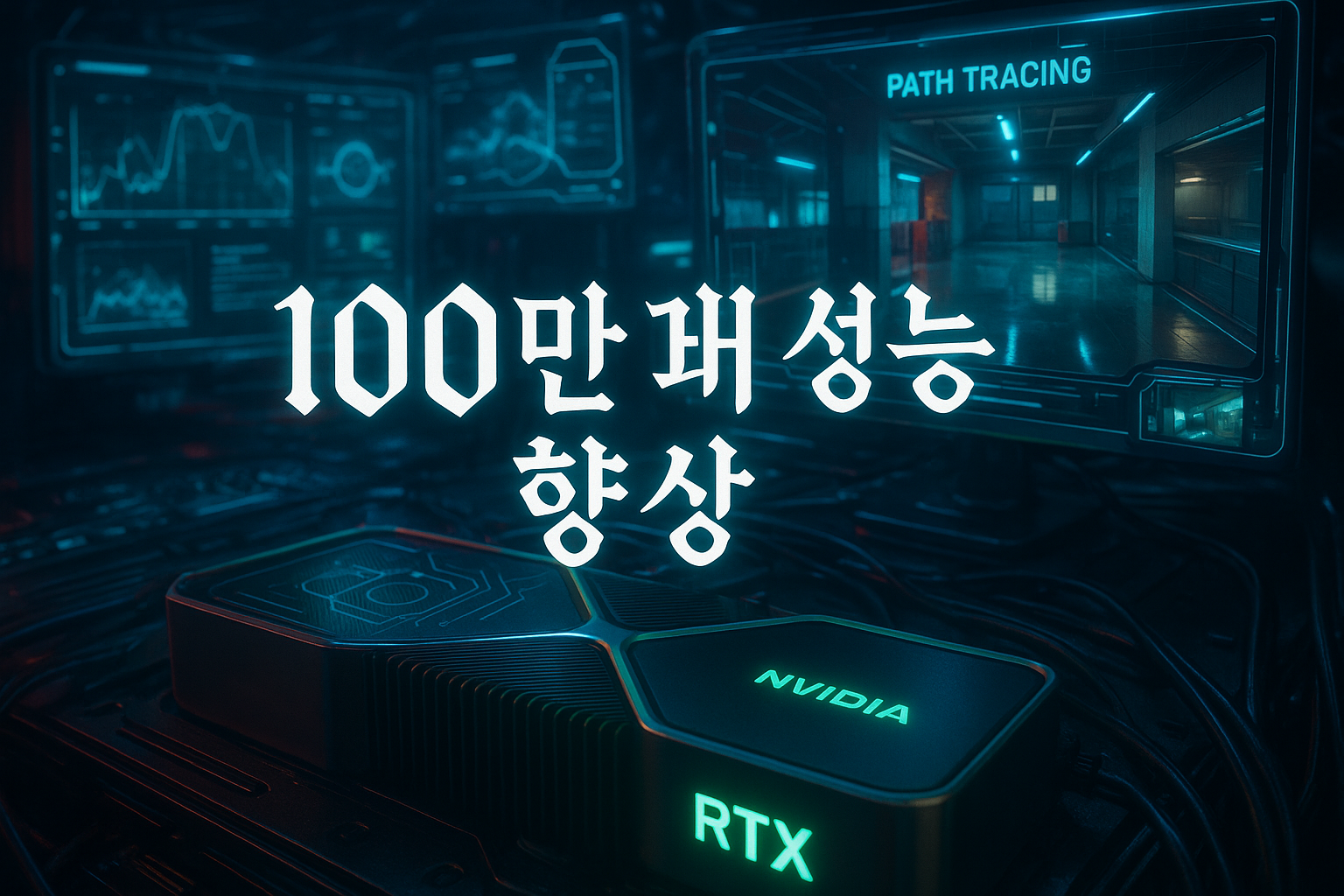 엔비디아 "2028년까지 게임 GPU 성능 100만 배 향상" 발언에 게이머들 "또 뻥이지?"