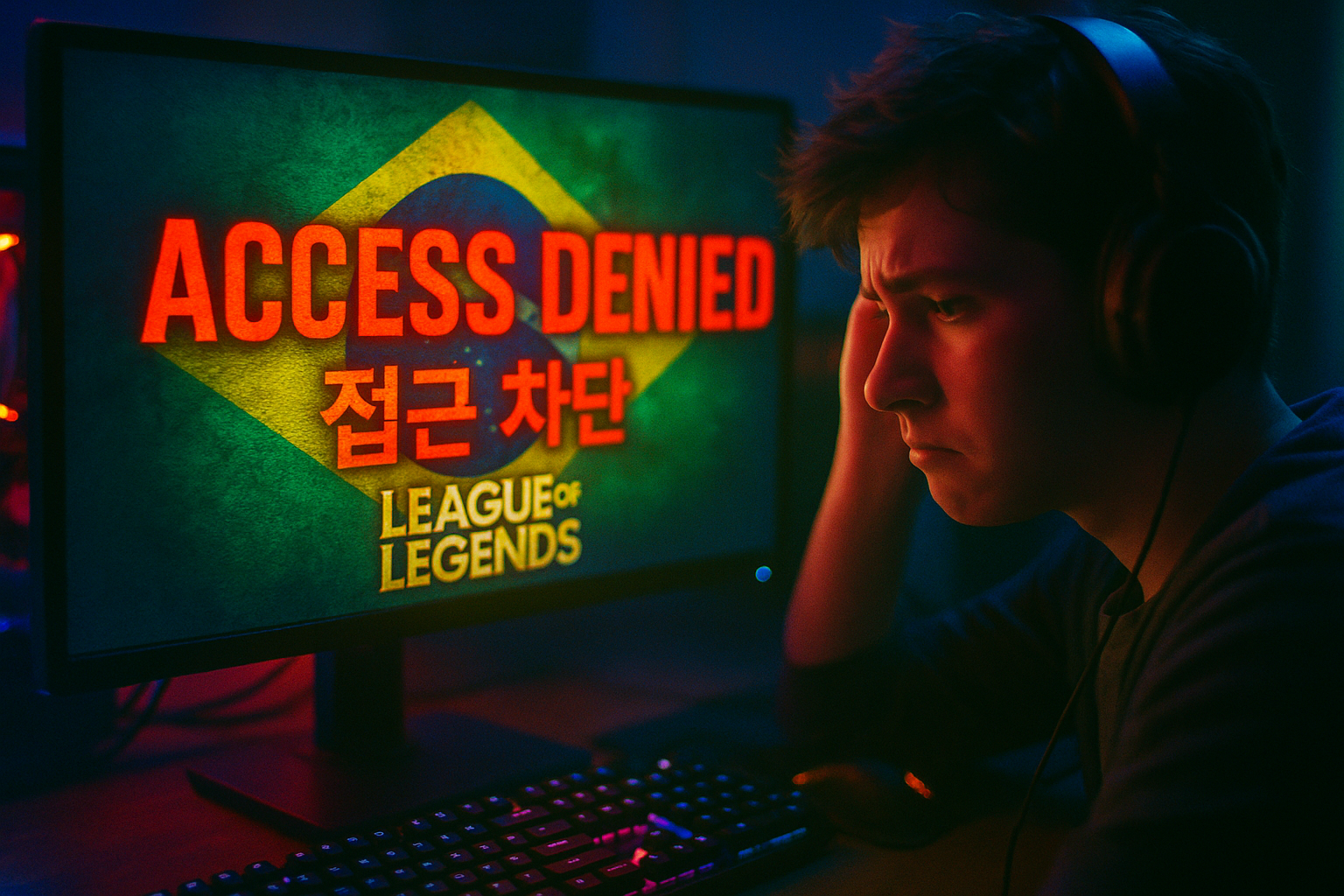 라이엇, 브라질에서 롤 등 자사 게임 18세 미만 접근 차단 '발칵'