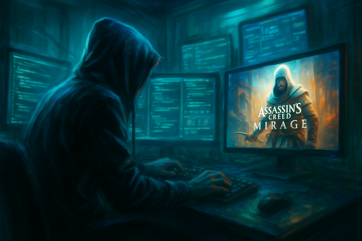 어쌔신 크리드 미라지 크랙, 결국 완벽하게 고쳐졌다 - '고양이 쓰다듬기'까지 완벽 구현