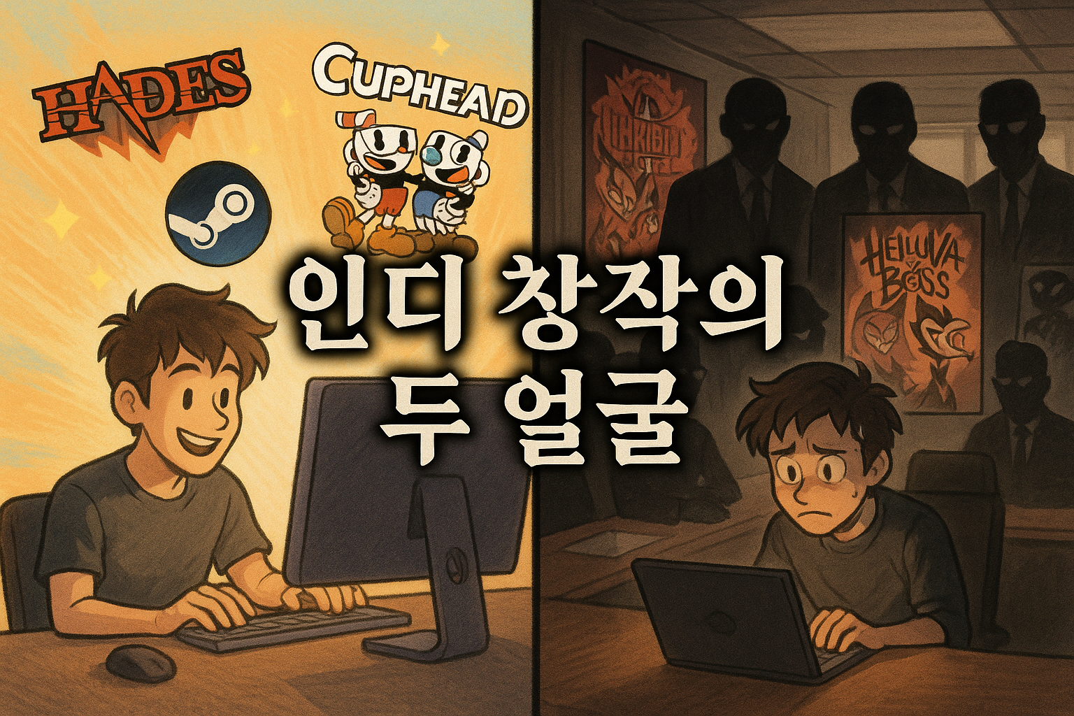 인디 게임은 성공하는데 인디 애니는 왜 '기업 쓰레기'가 될까?